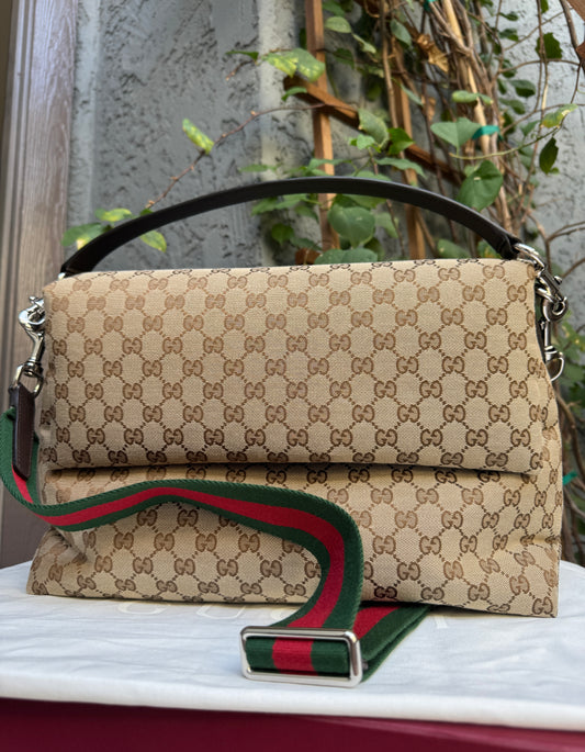 Gucci GG Monogram Large Crossbody