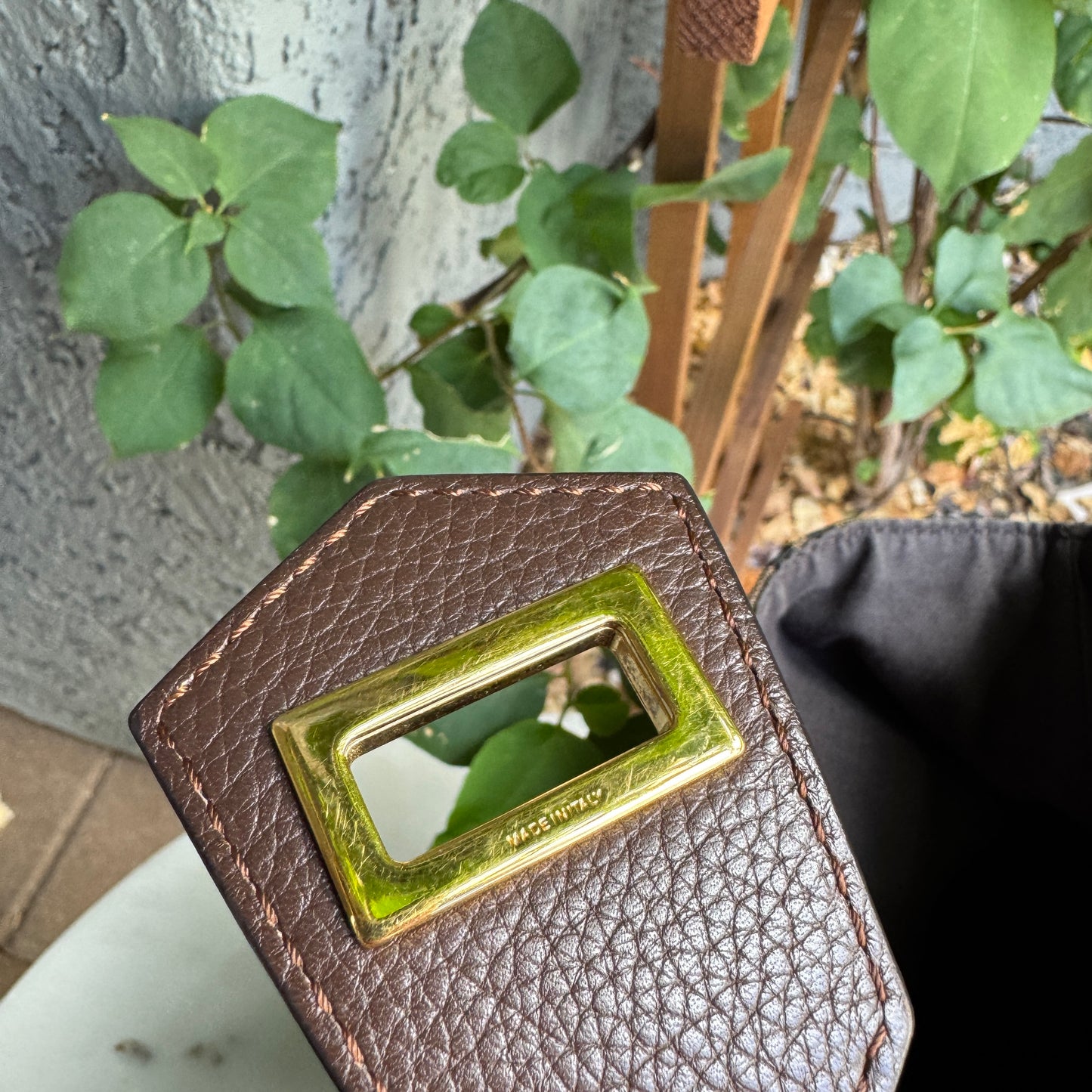 Fendi Turnlock Zucca Canvas Hobo Shoulder Bag