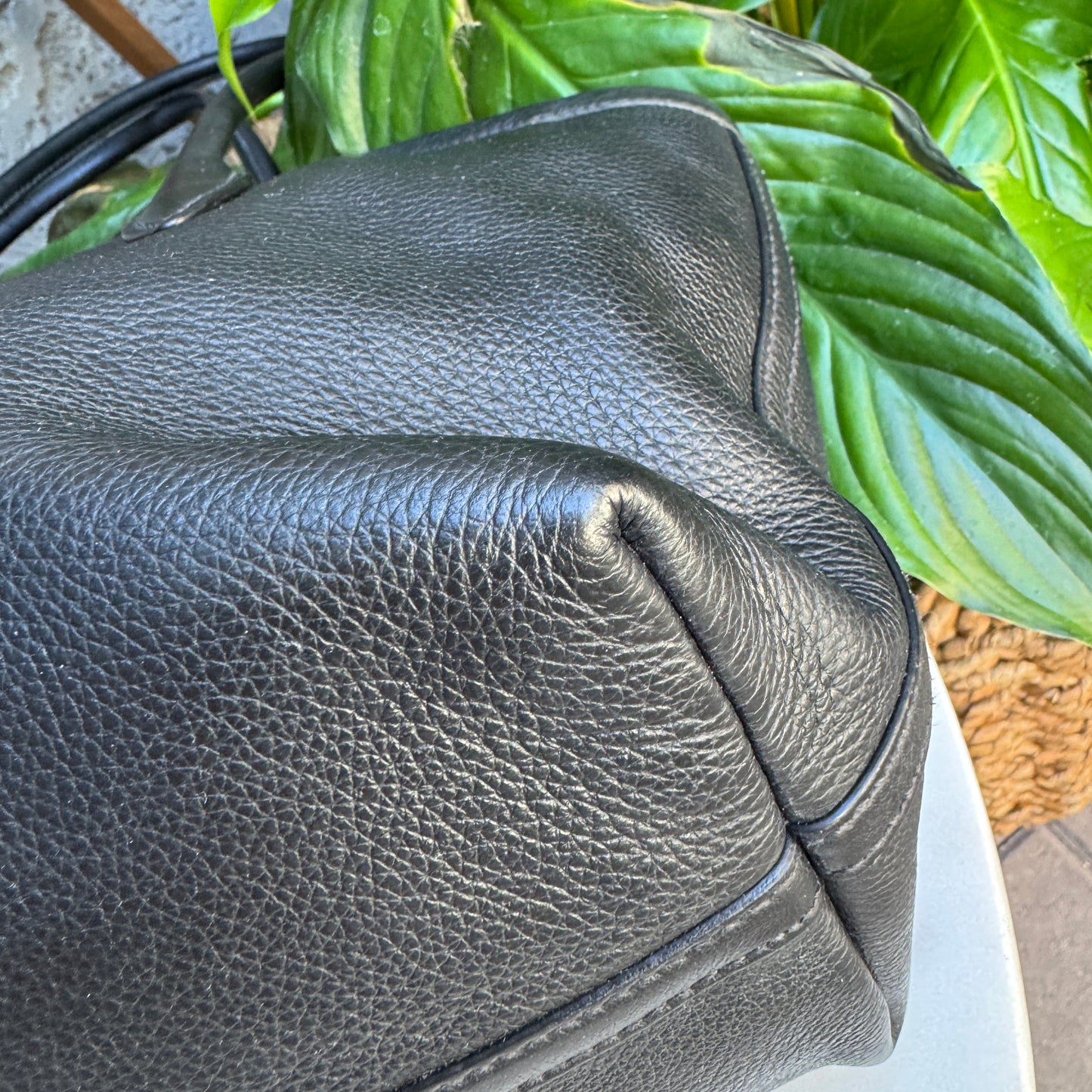 Prada Vitello Daino Leather Tote