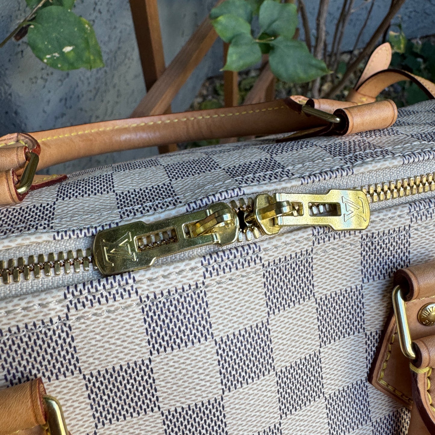 Louis Vuitton Damier Azur Speedy 30 Bandouliere