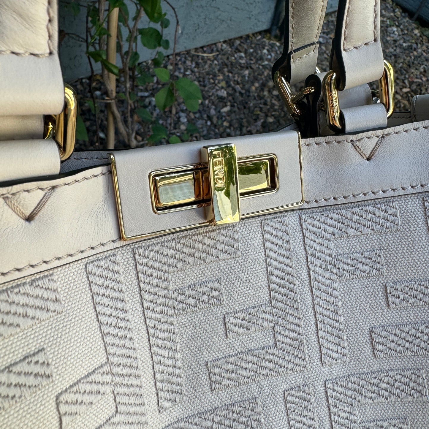 Fendi Zucca Peekaboo X-Tote