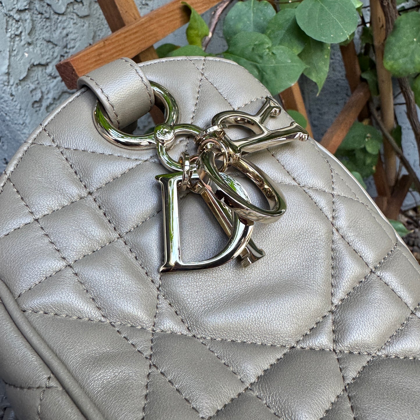 Christian Dior Medium D-Motion Bucket Bag