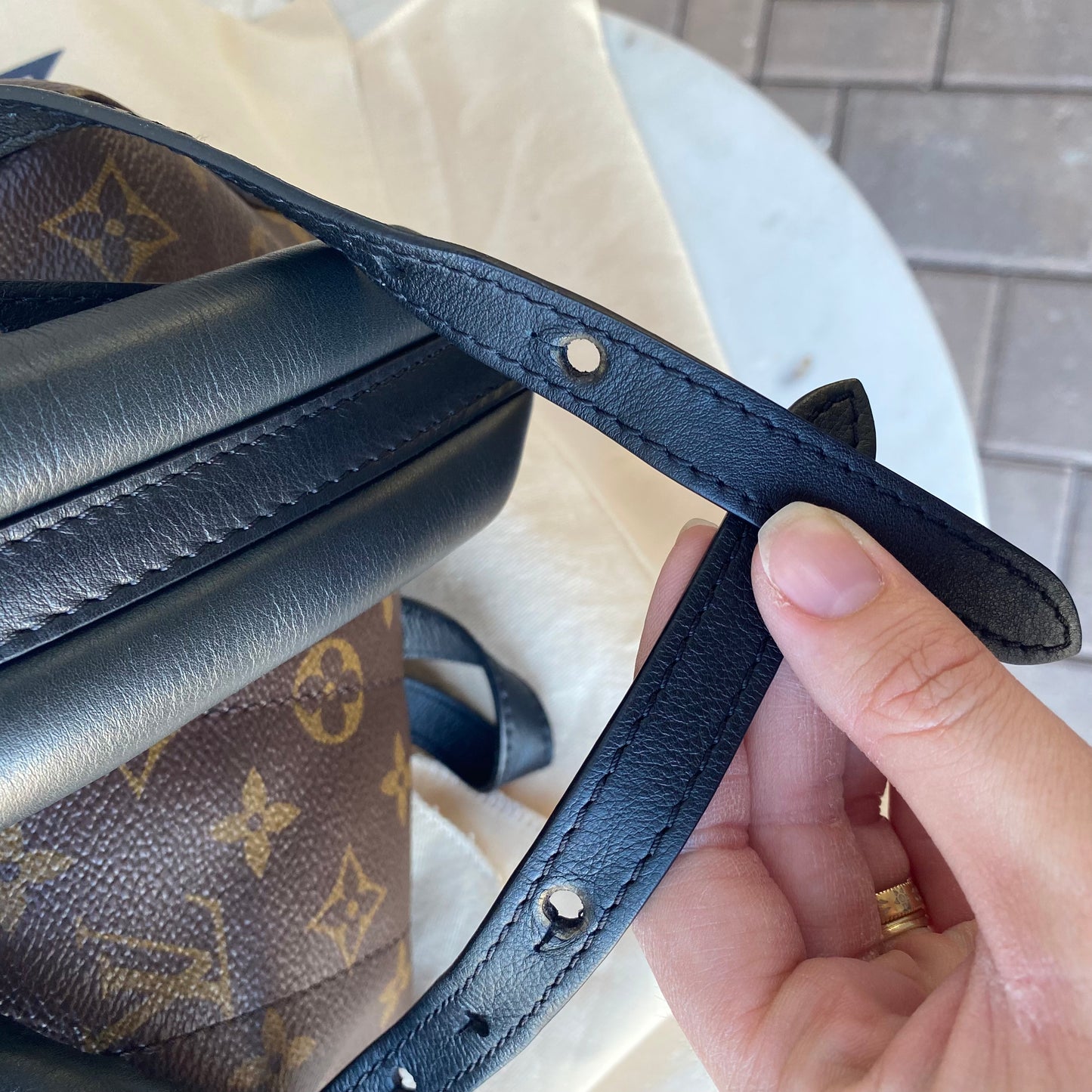 Louis Vuitton Monogram Palm Springs PM Backpack