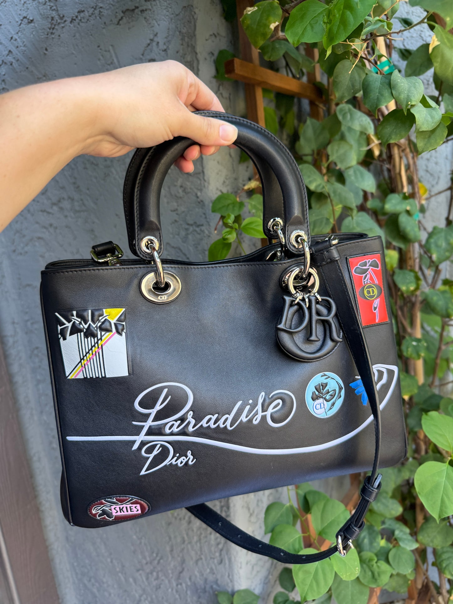 Christian Dior Paradise Medium Diorissimo Tote