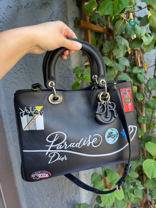 Christian Dior Paradise Medium Diorissimo Tote