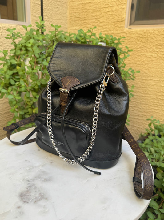 Louis Vuitton Lambskin Montsouris Vibe PM Backpack