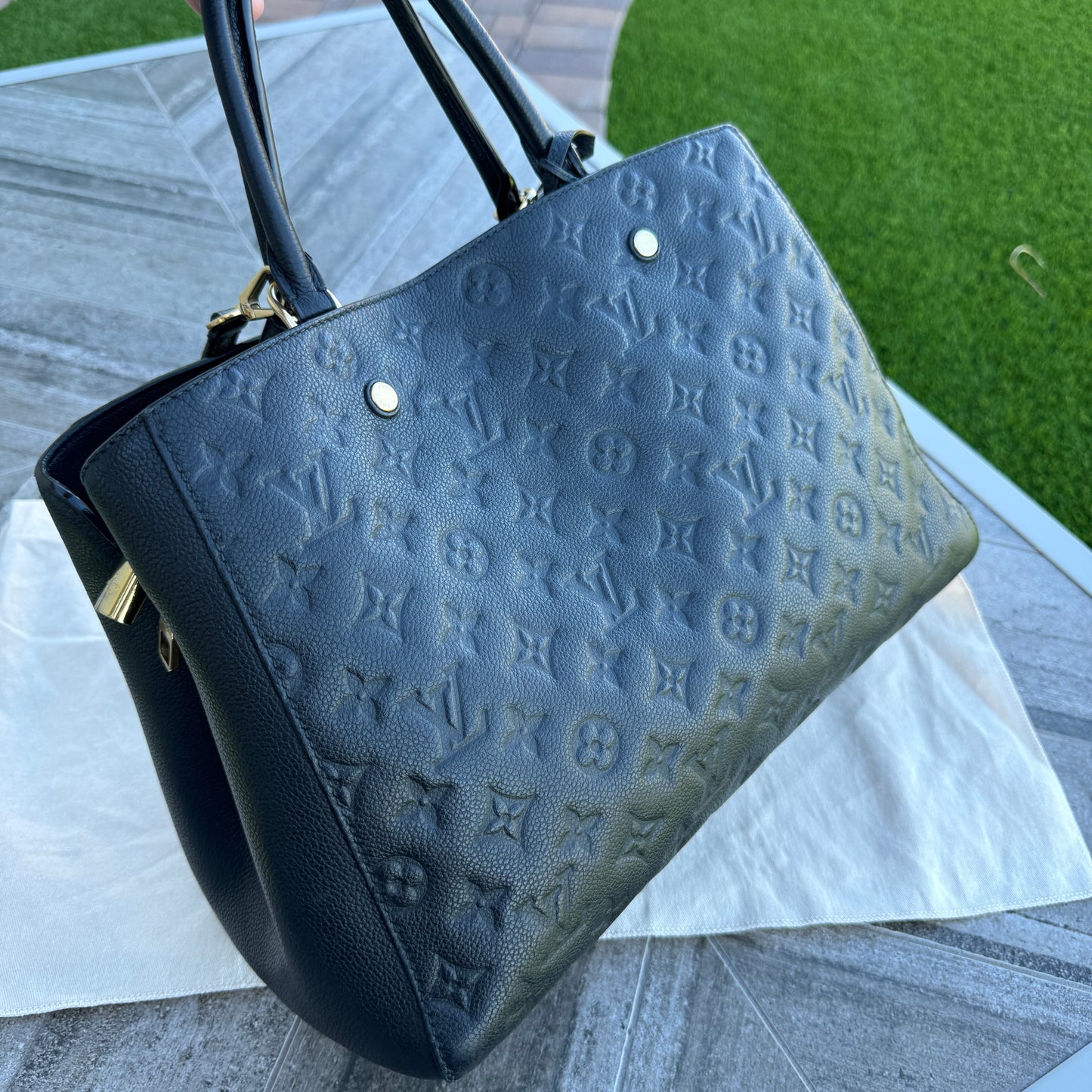 Louis Vuitton Empreinte Leather Montaigne MM