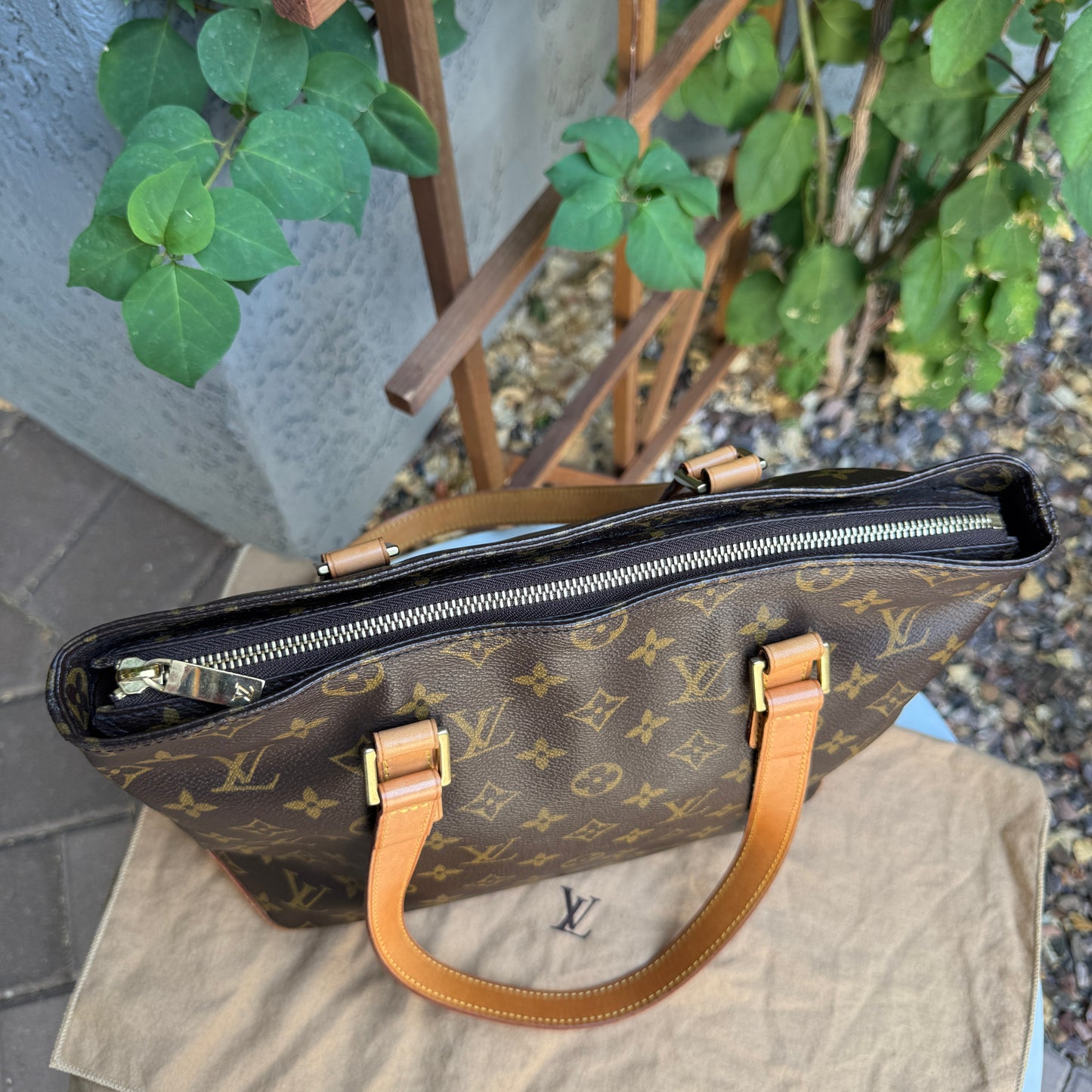 Louis Vuitton Monogram Vintage Cabas Piano Tote