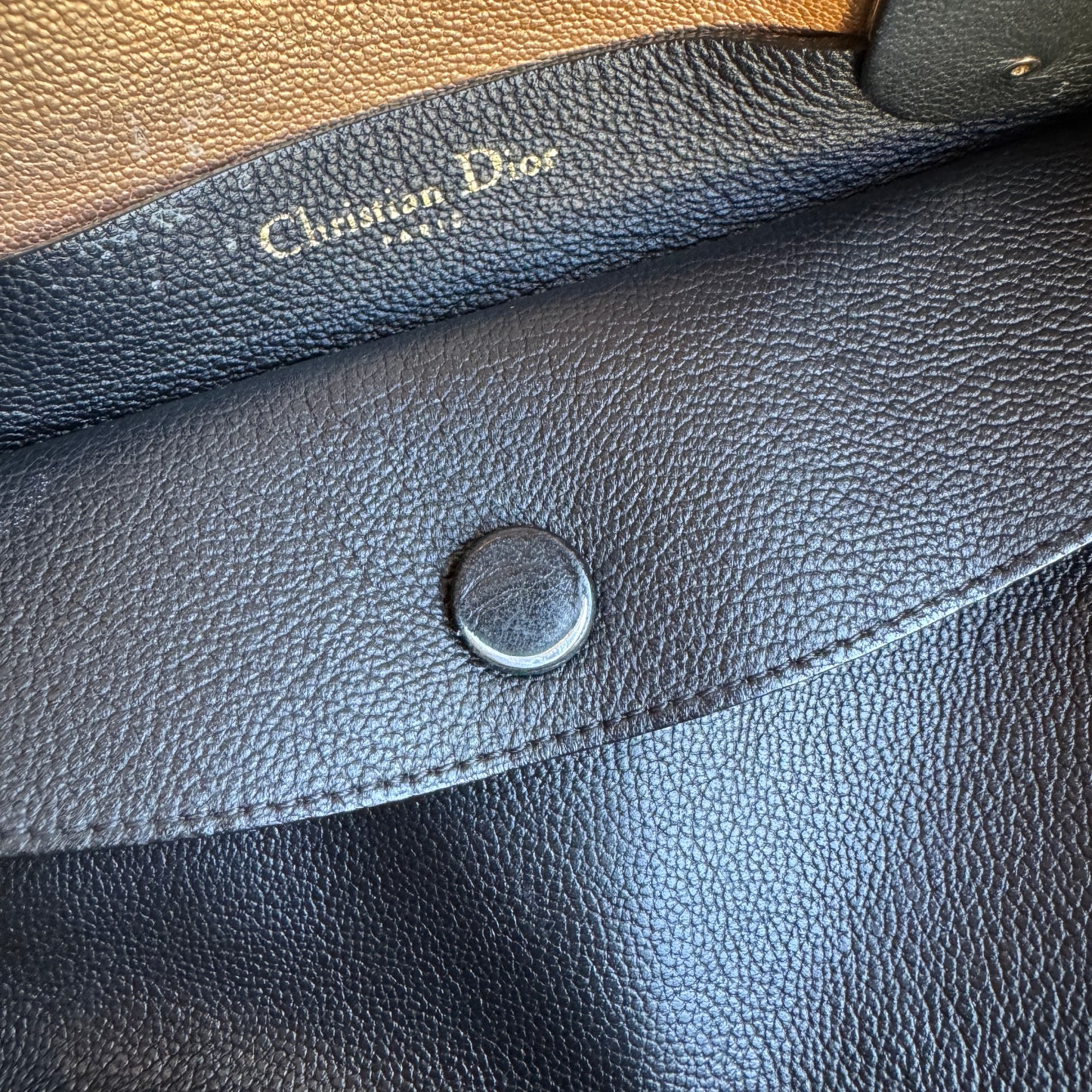 Dior Open Bar Leather Tote