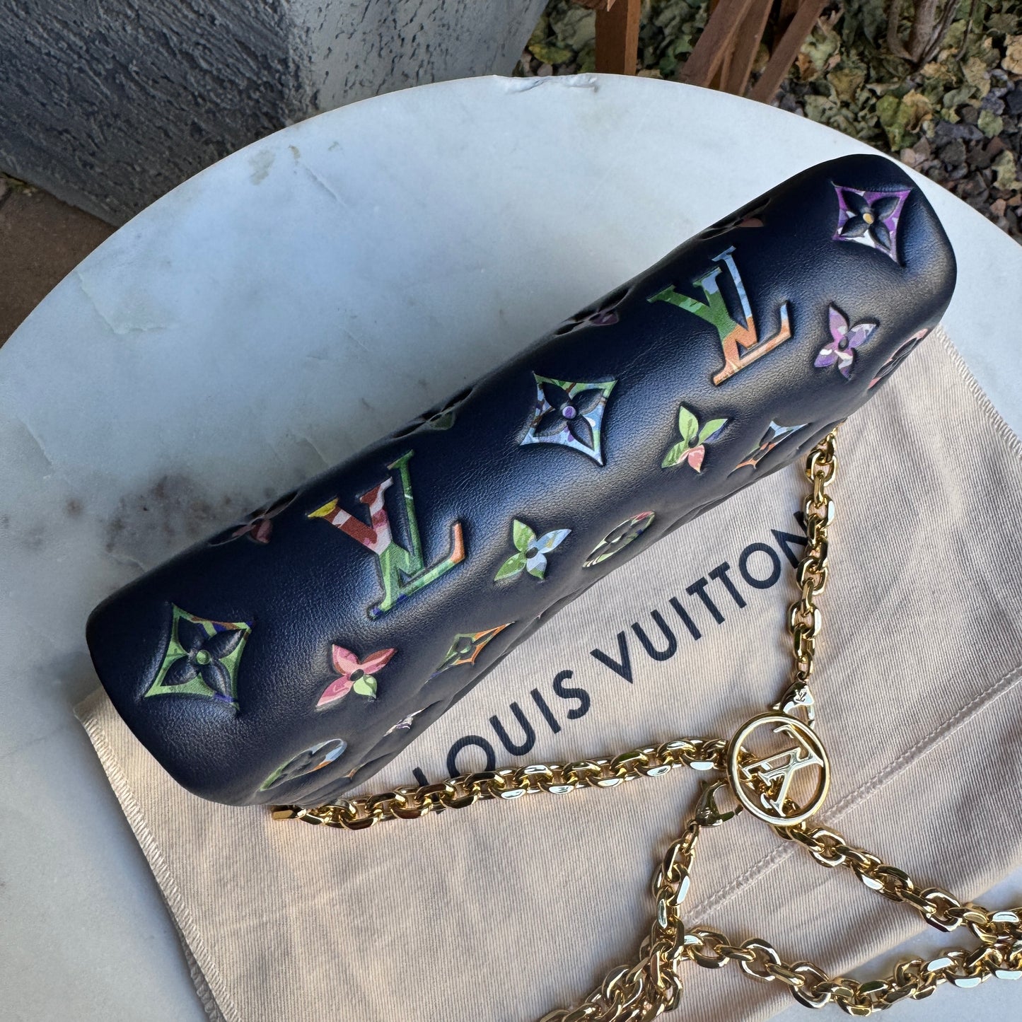 Louis Vuitton Multicolor Garden Pochette Coussin Crossbody