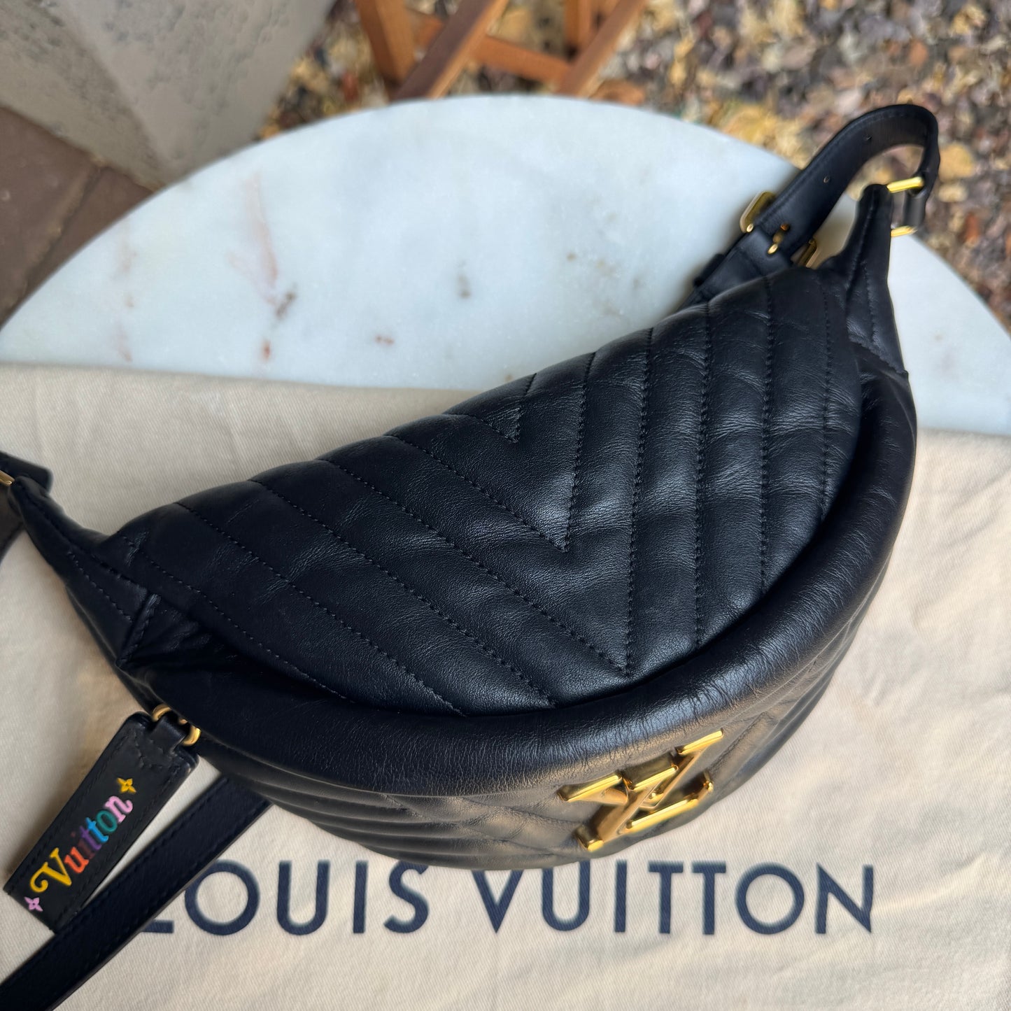 Louis Vuitton New Wave Quilted Leather Bumbag