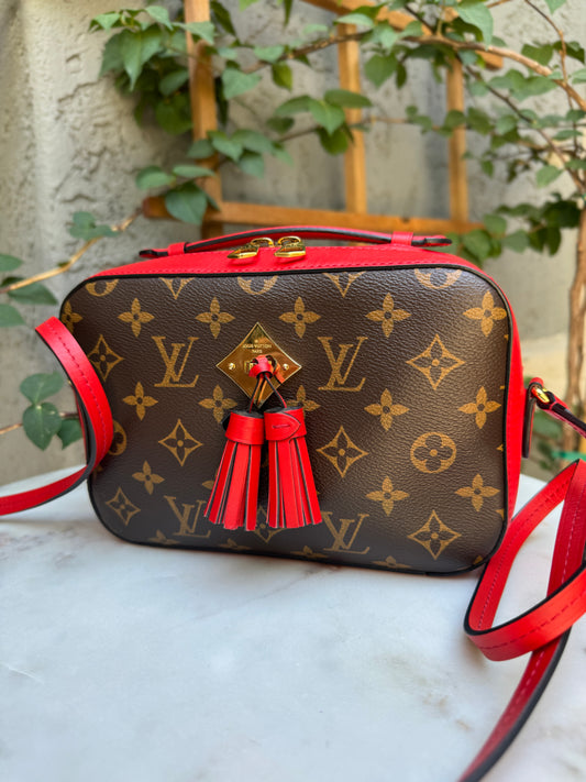 Louis Vuitton Monogram Saintonge Coquelicot Crossbody