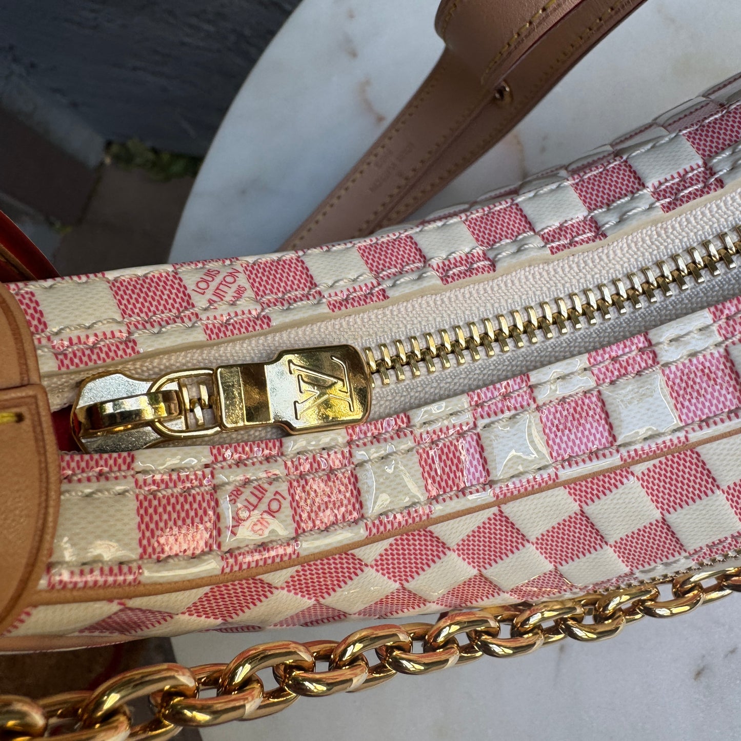 Louis Vuitton Damier Vernis Loop Crossbody