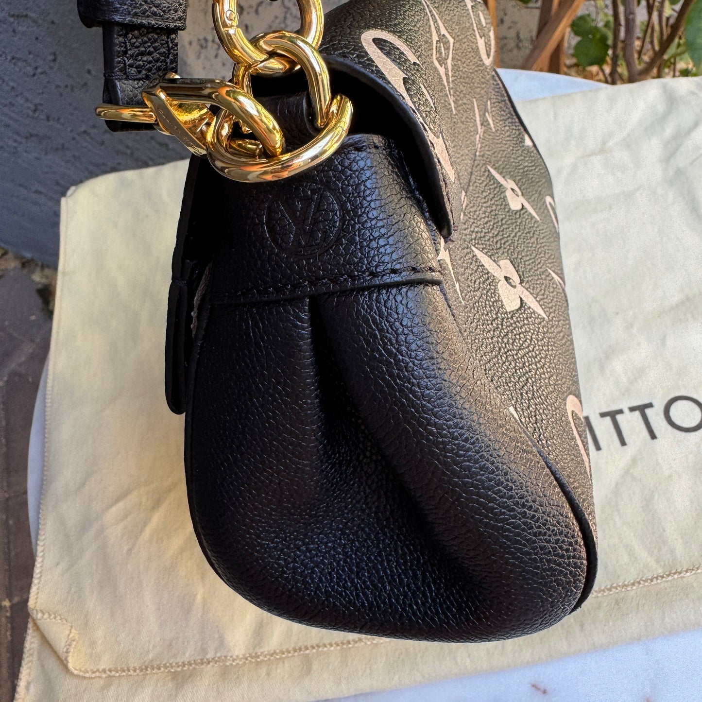 Louis Vuitton Giant Bicolor Monogram Empreinte Favorite NM Crossbody