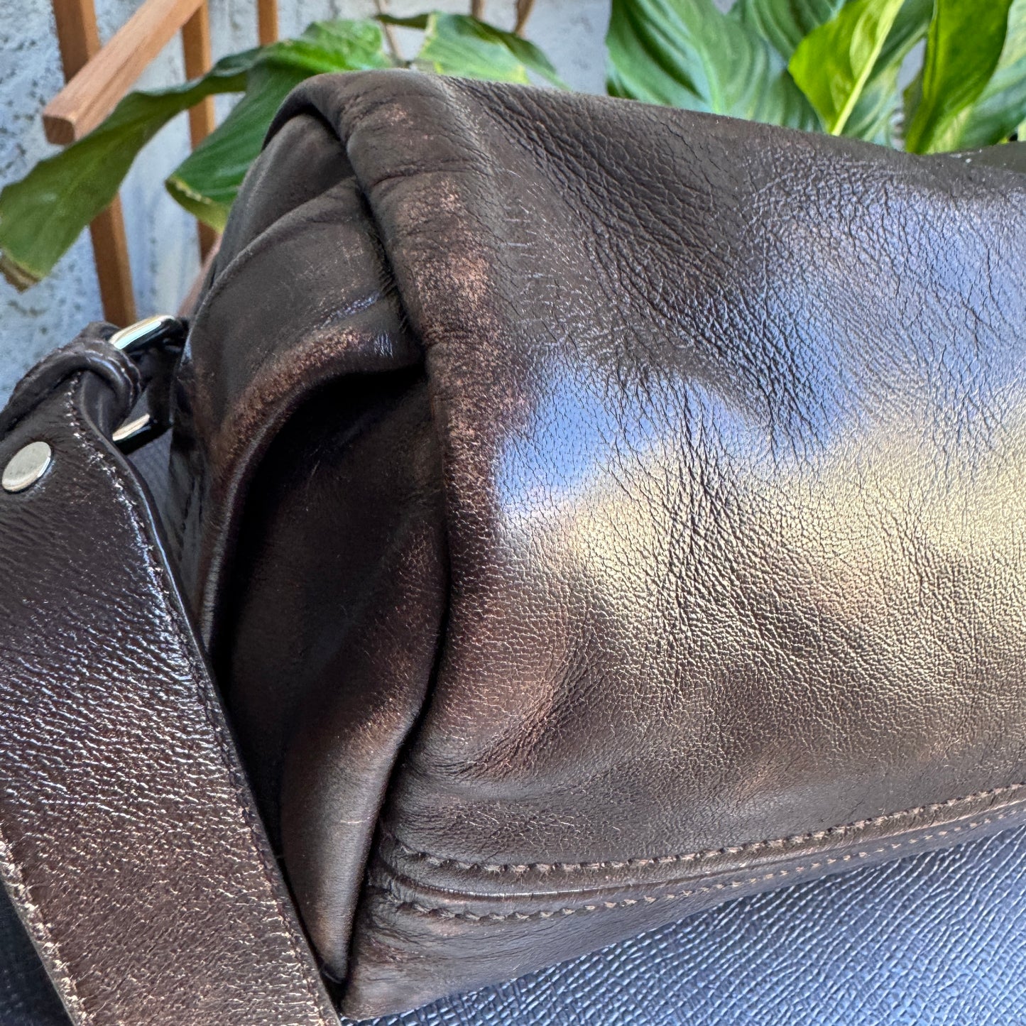 Prada Nappa Leather Shoulder Bag