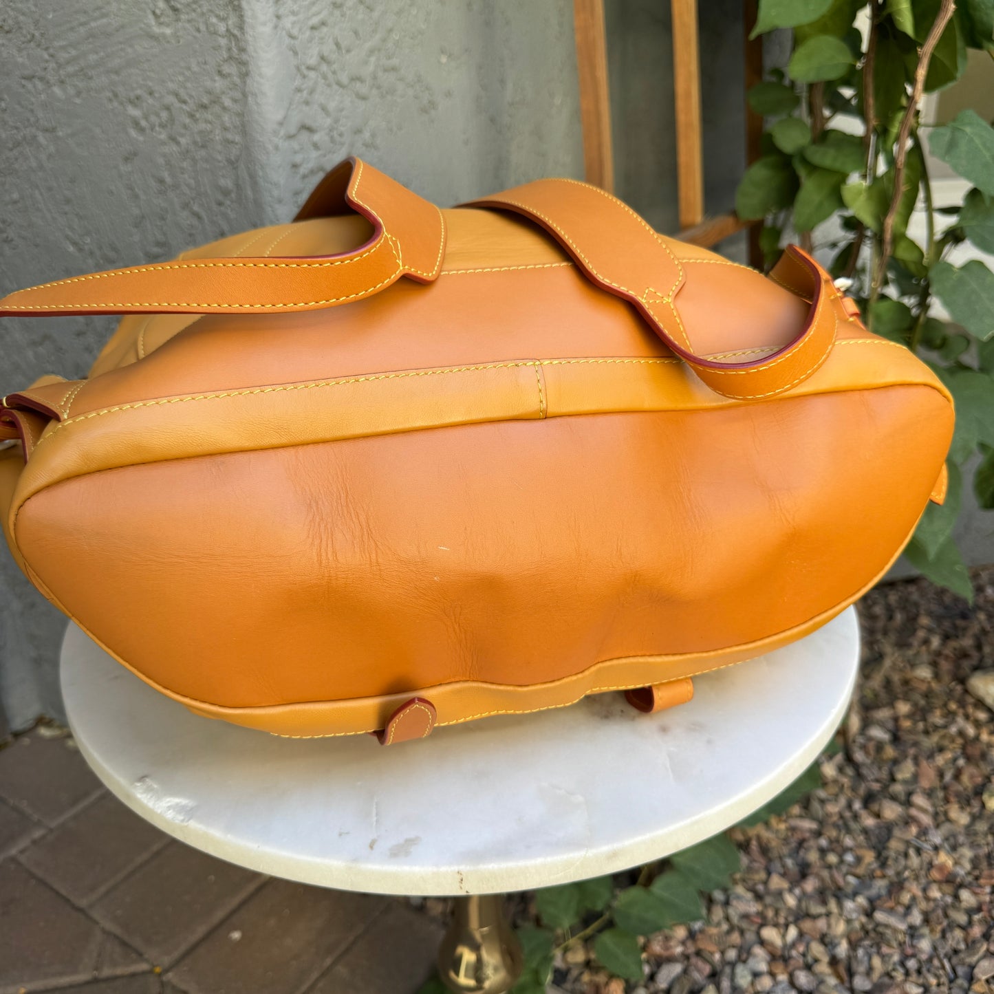 Louis Vuitton x Virgil Abloh Vachetta Leather Christopher Backpack GM