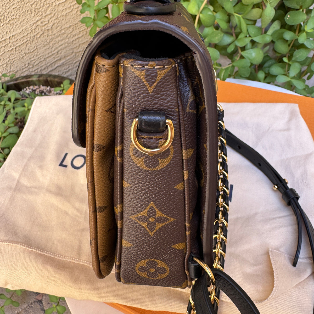 Louis Vuitton Reverse Monogram Pochette Metis Backpack