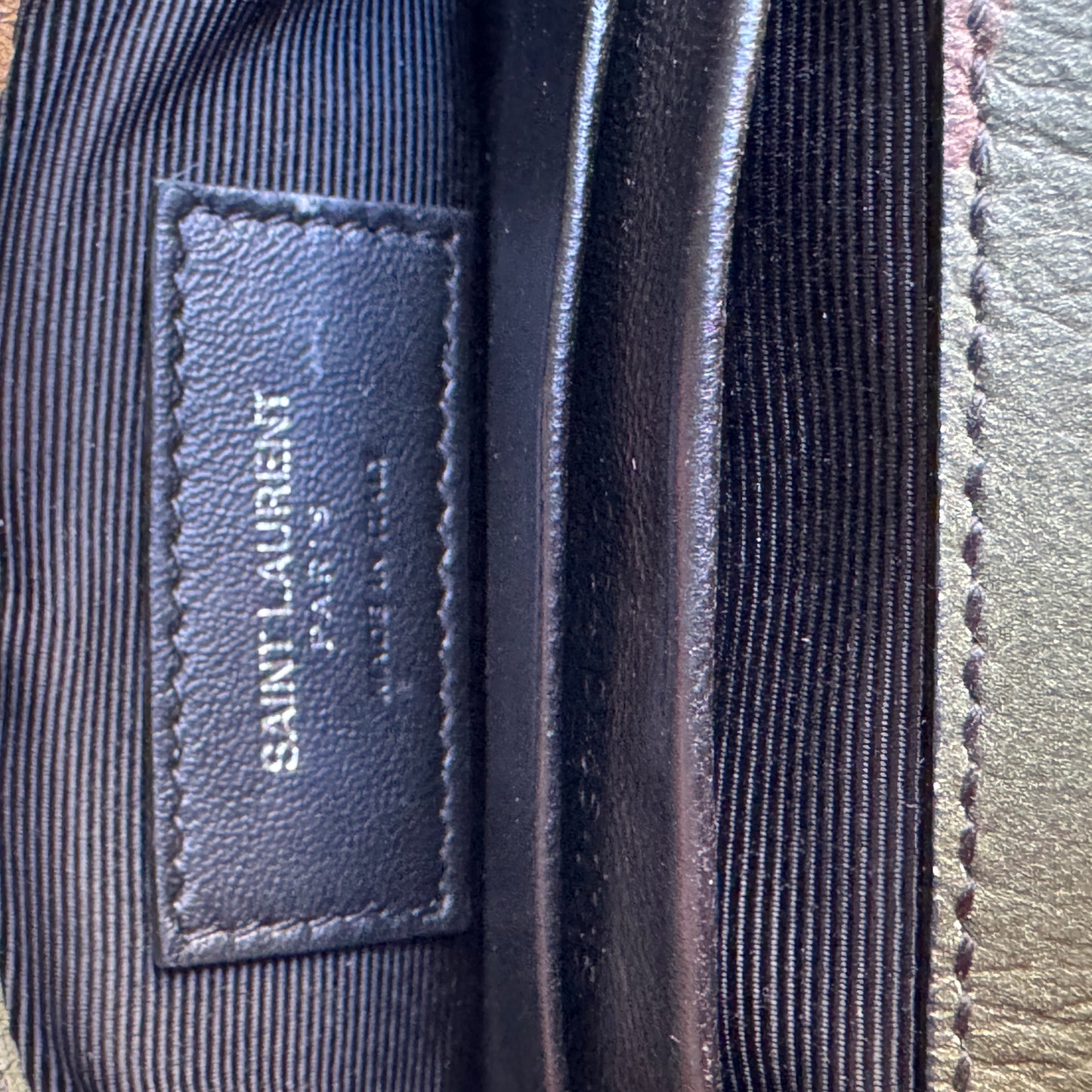 Saint Laurent Camo Mini College Crossbody