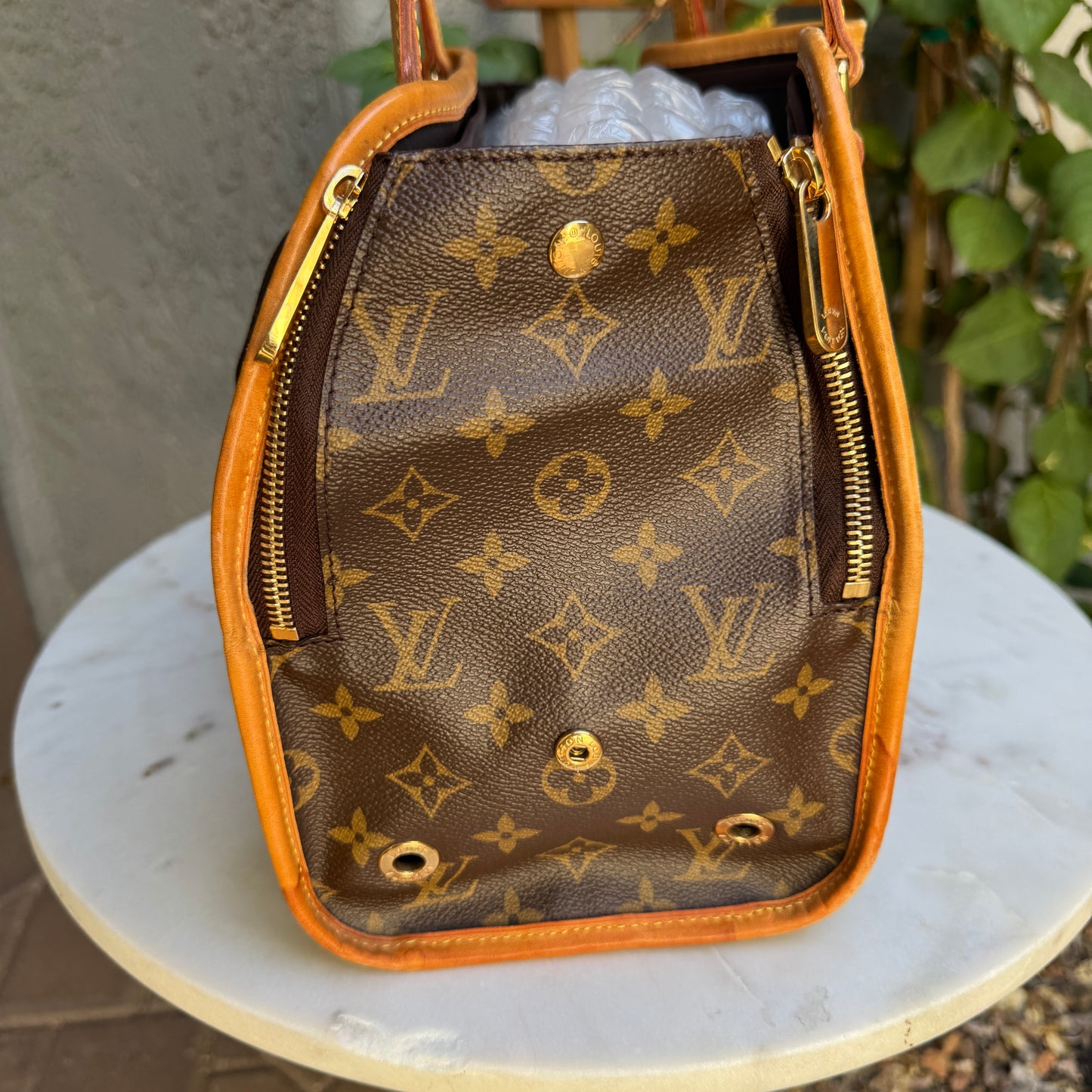 Louis Vuitton Monogram Baxter PM Dog Carrier