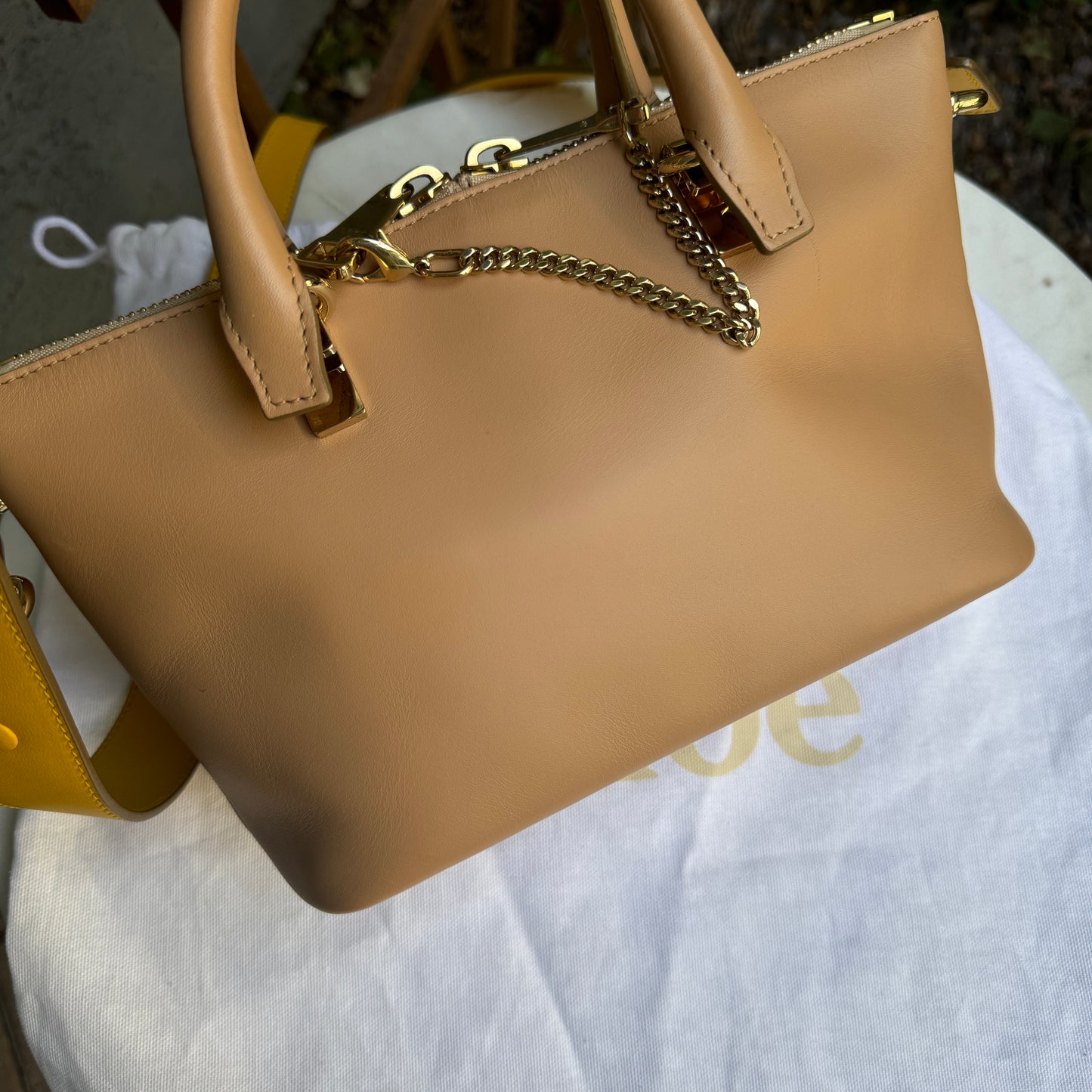 Chloé Mini Baylee Leather Tote