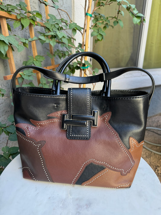 Tod’s Leather Double T Tote