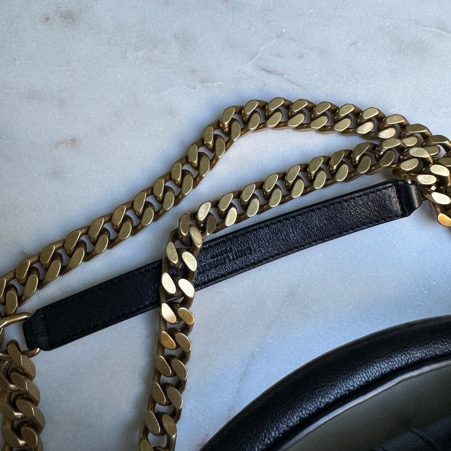 Yves Saint Laurent Matelasse Medium College Crossbody