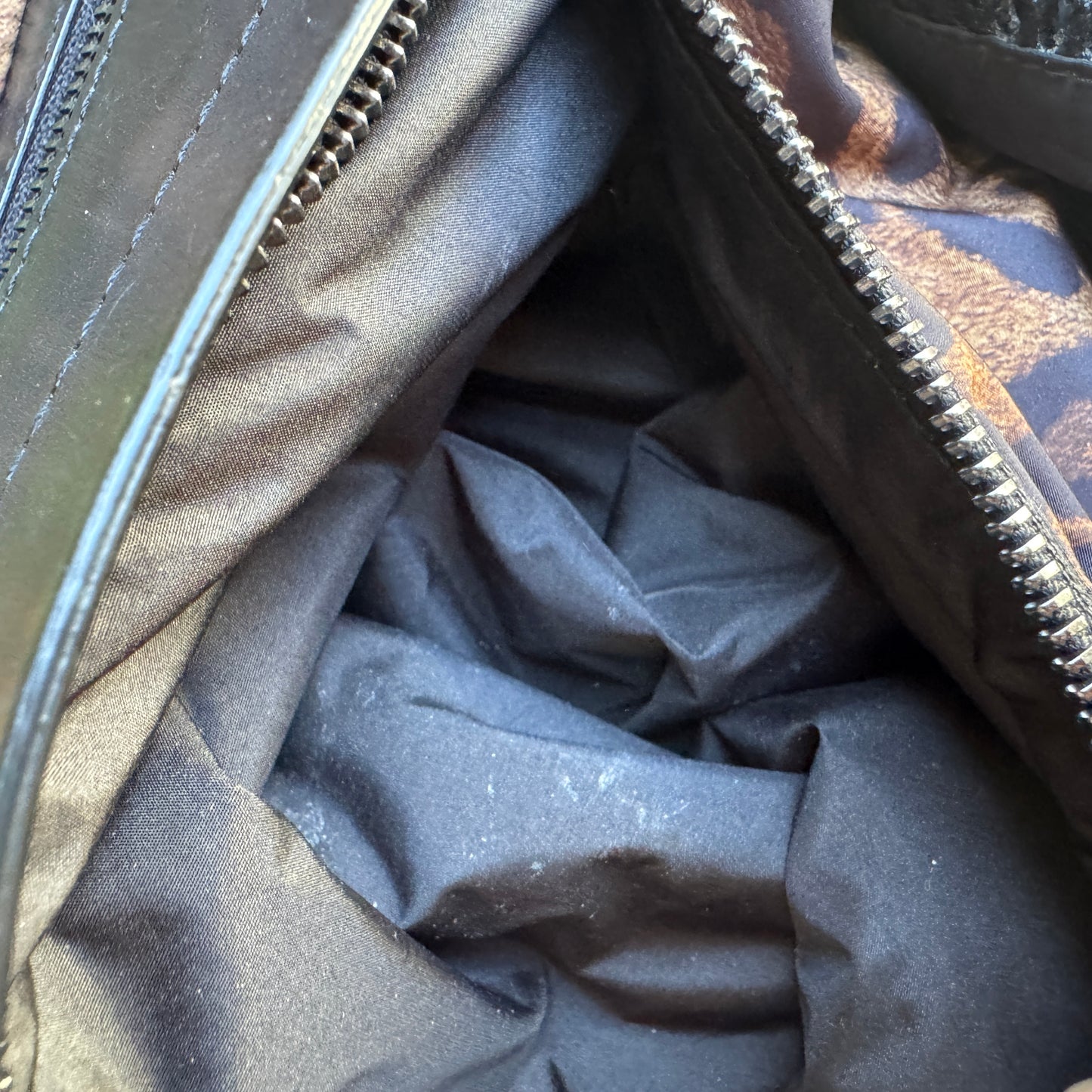 Dolce & Gabbana DG Leo XL Leopard Nylon Sicily Crossbody