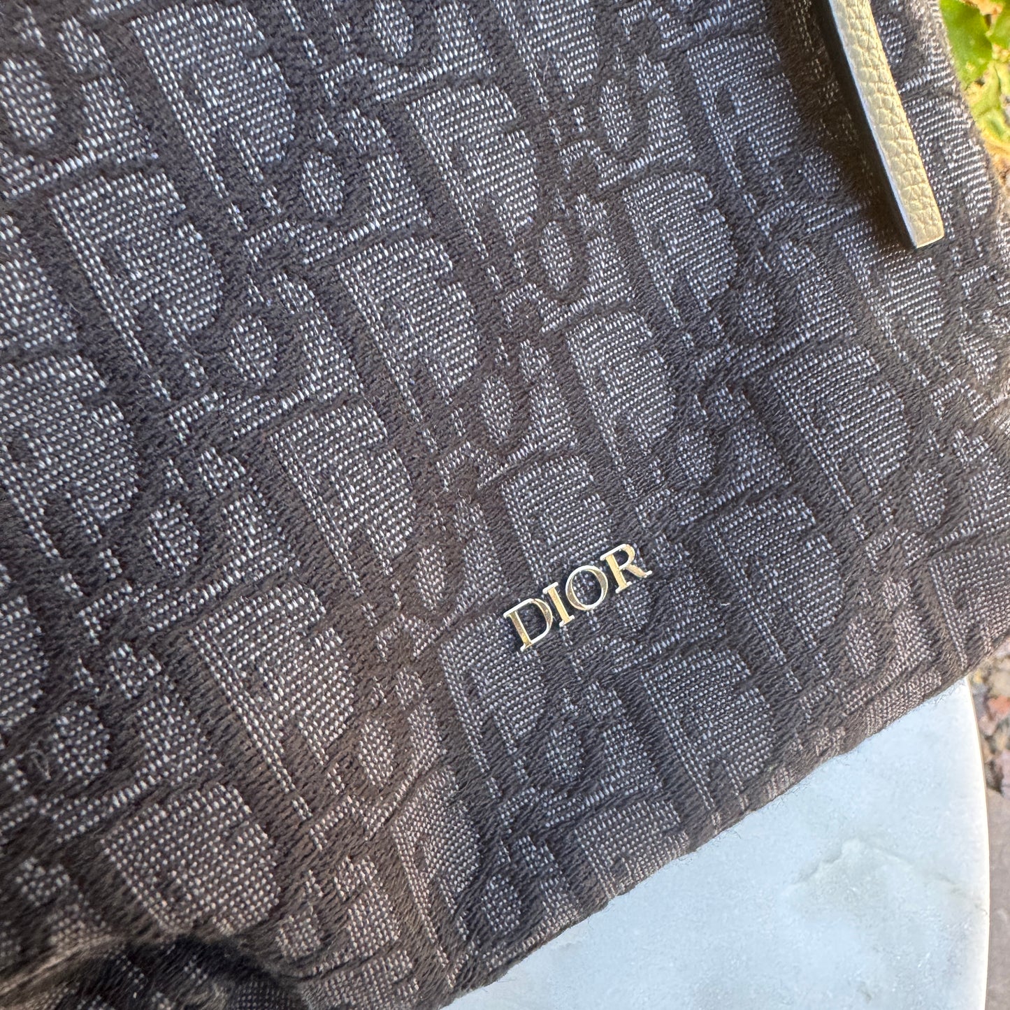 Dior Medium Rider Soft Hobo Oblique Jacquard Messenger Crossbody Bag