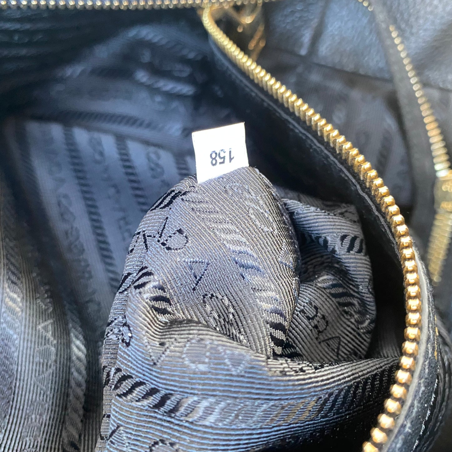 Prada Vitello Daino Shopping Tote