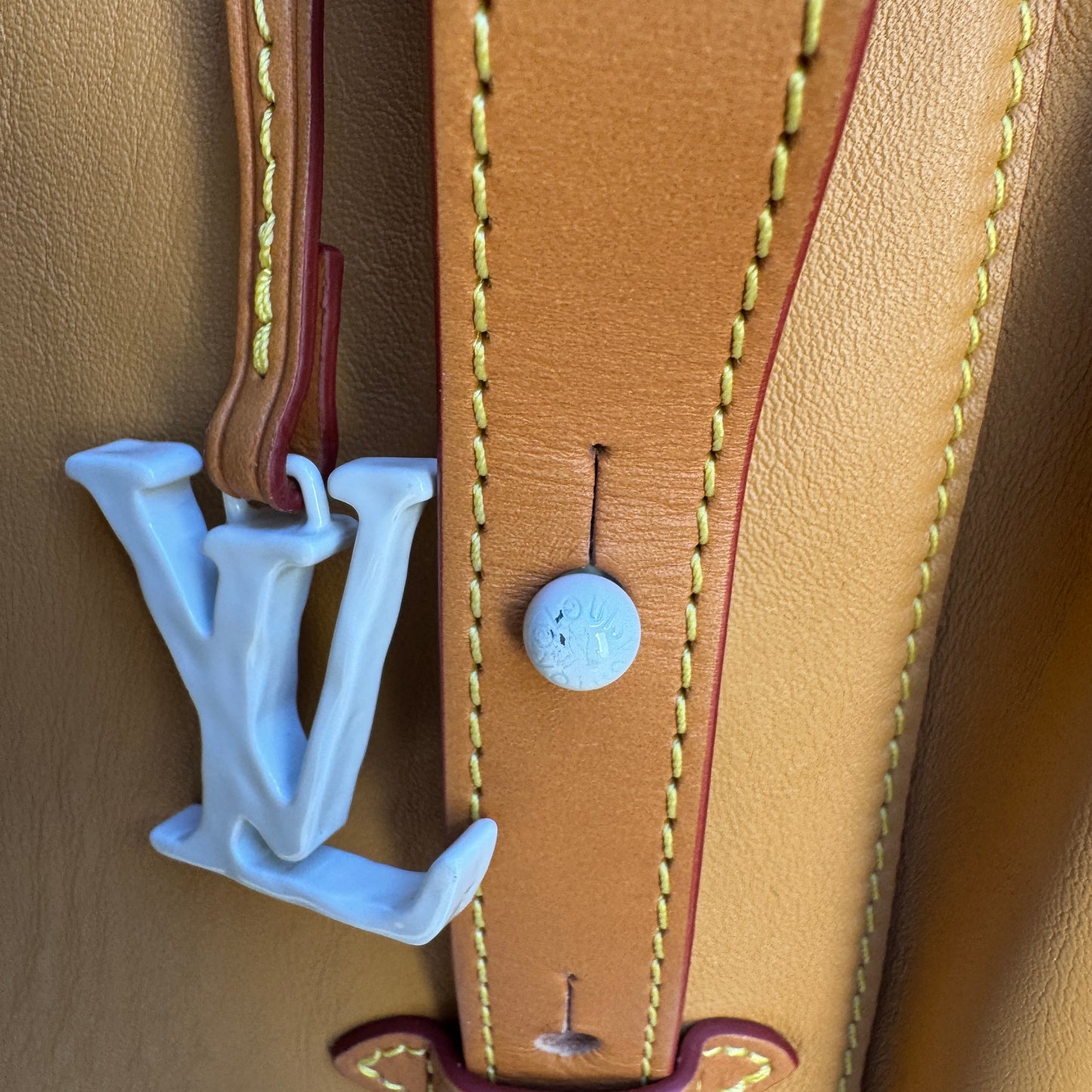Louis Vuitton x Virgil Abloh Vachetta Leather Christopher Backpack GM