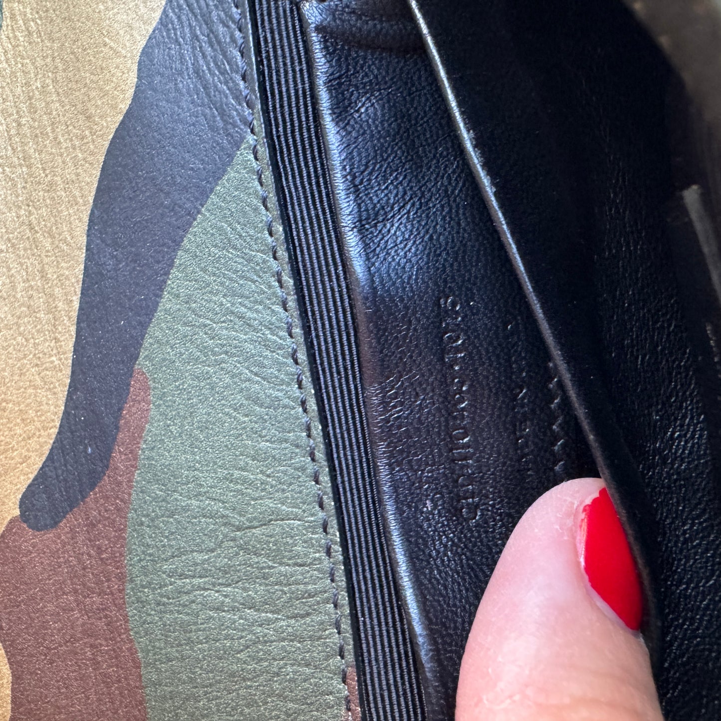 Saint Laurent Camo Mini College Crossbody