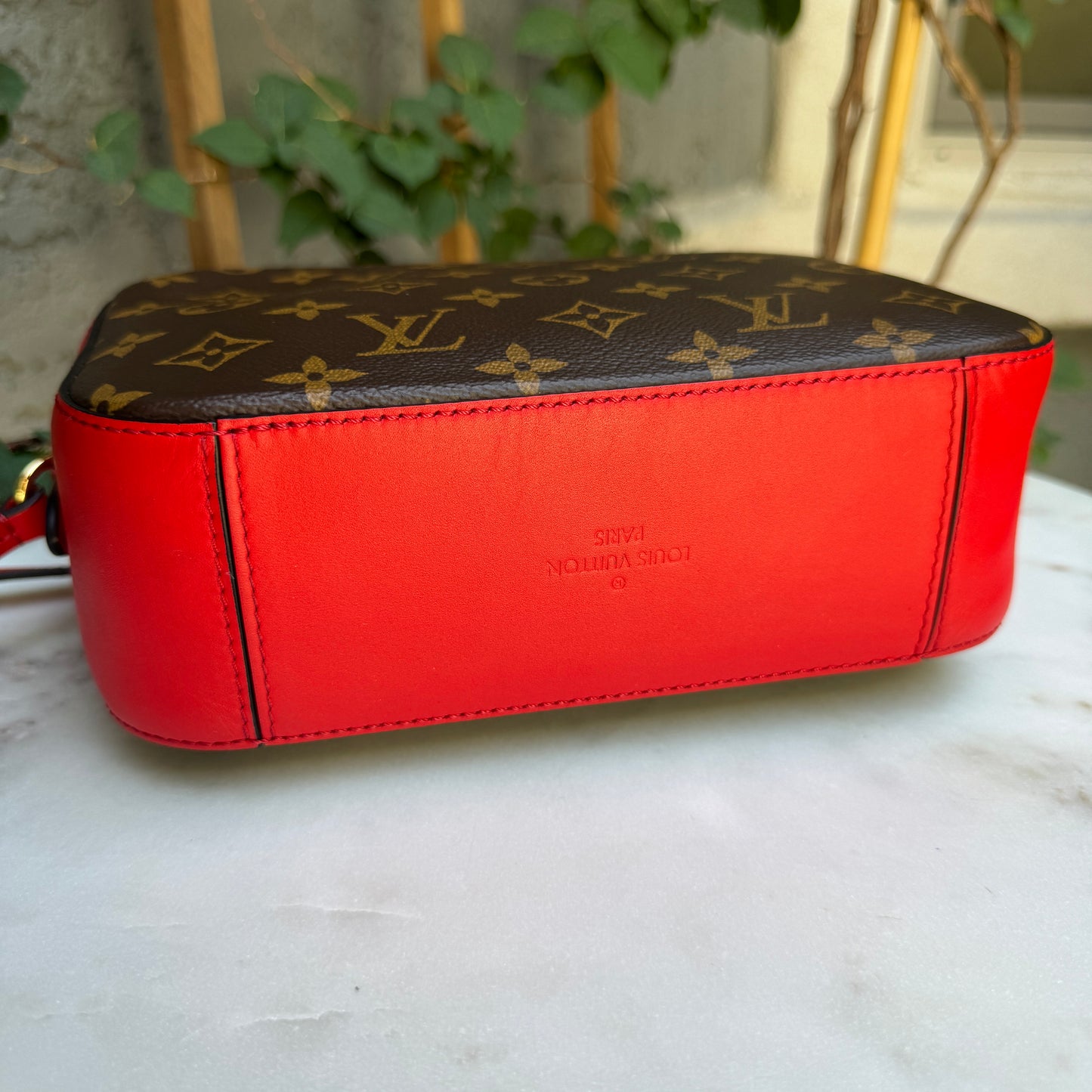Louis Vuitton Monogram Saintonge Coquelicot Crossbody