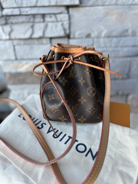 Louis Vuitton Monogram Nano Noe Bucket Bag