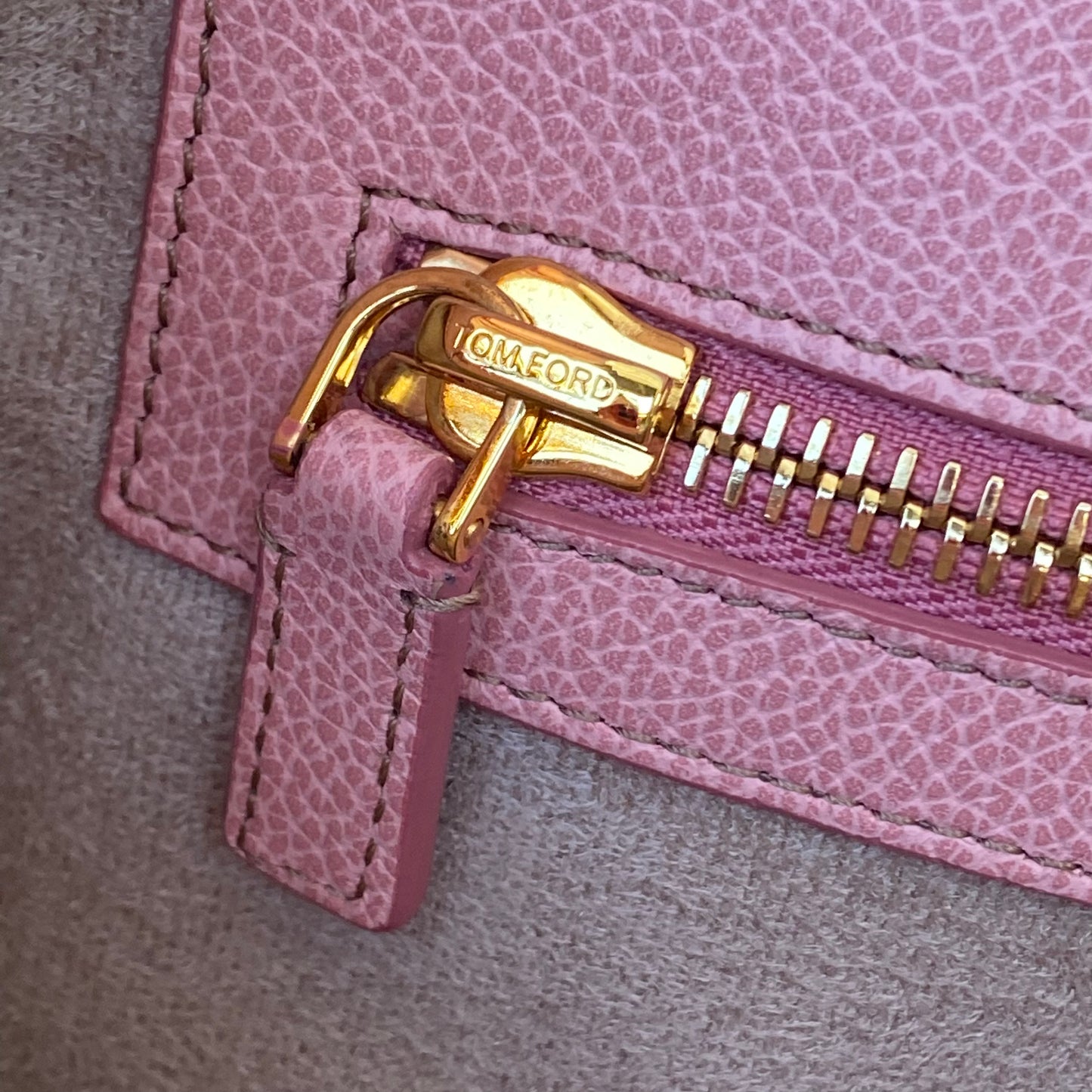 Tom Ford Jennifer Small Trap Calfskin Tote Bag