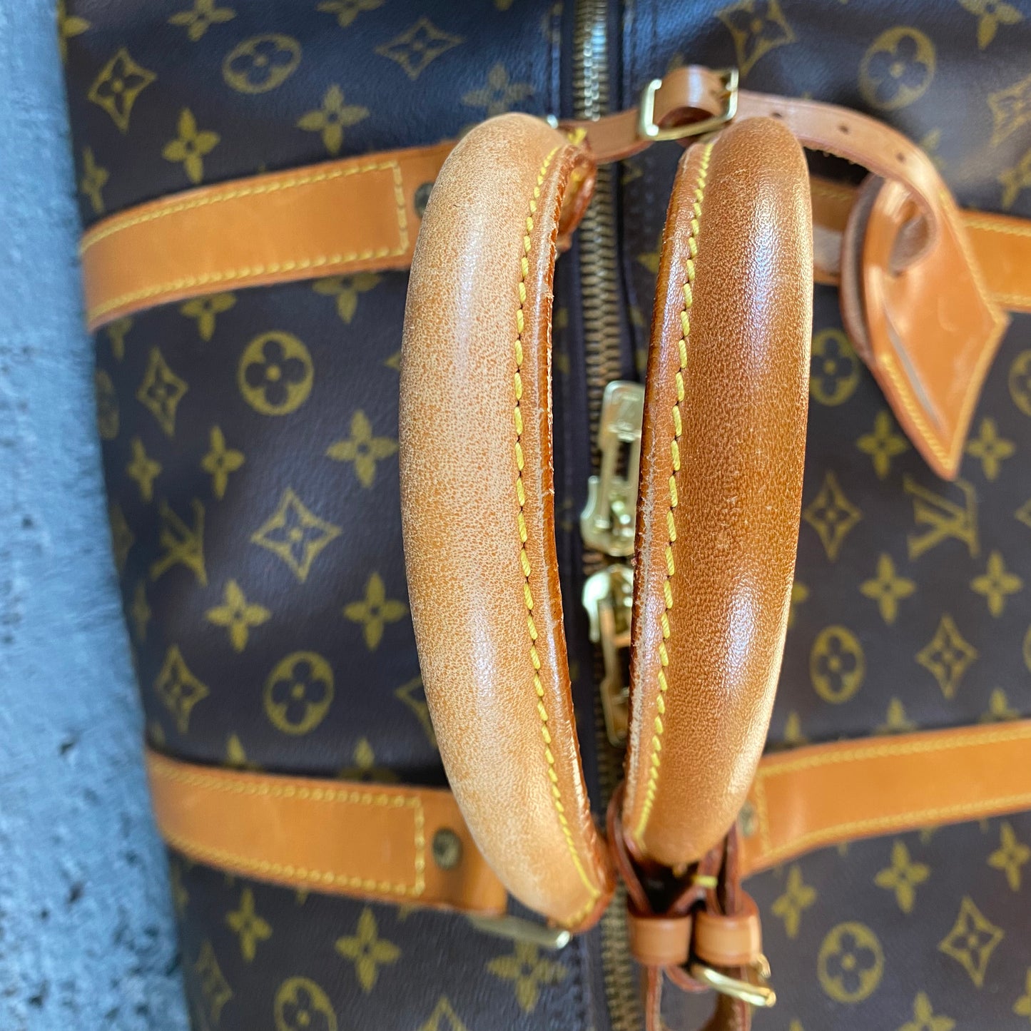 Louis Vuitton Monogram Keepall 60 Duffle