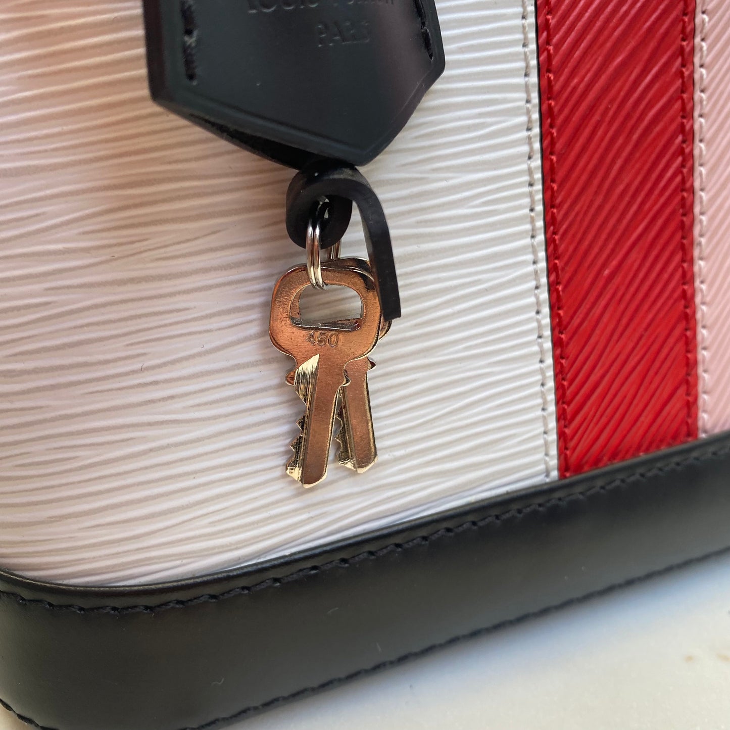 Louis Vuitton Epi Stripe Alma BB