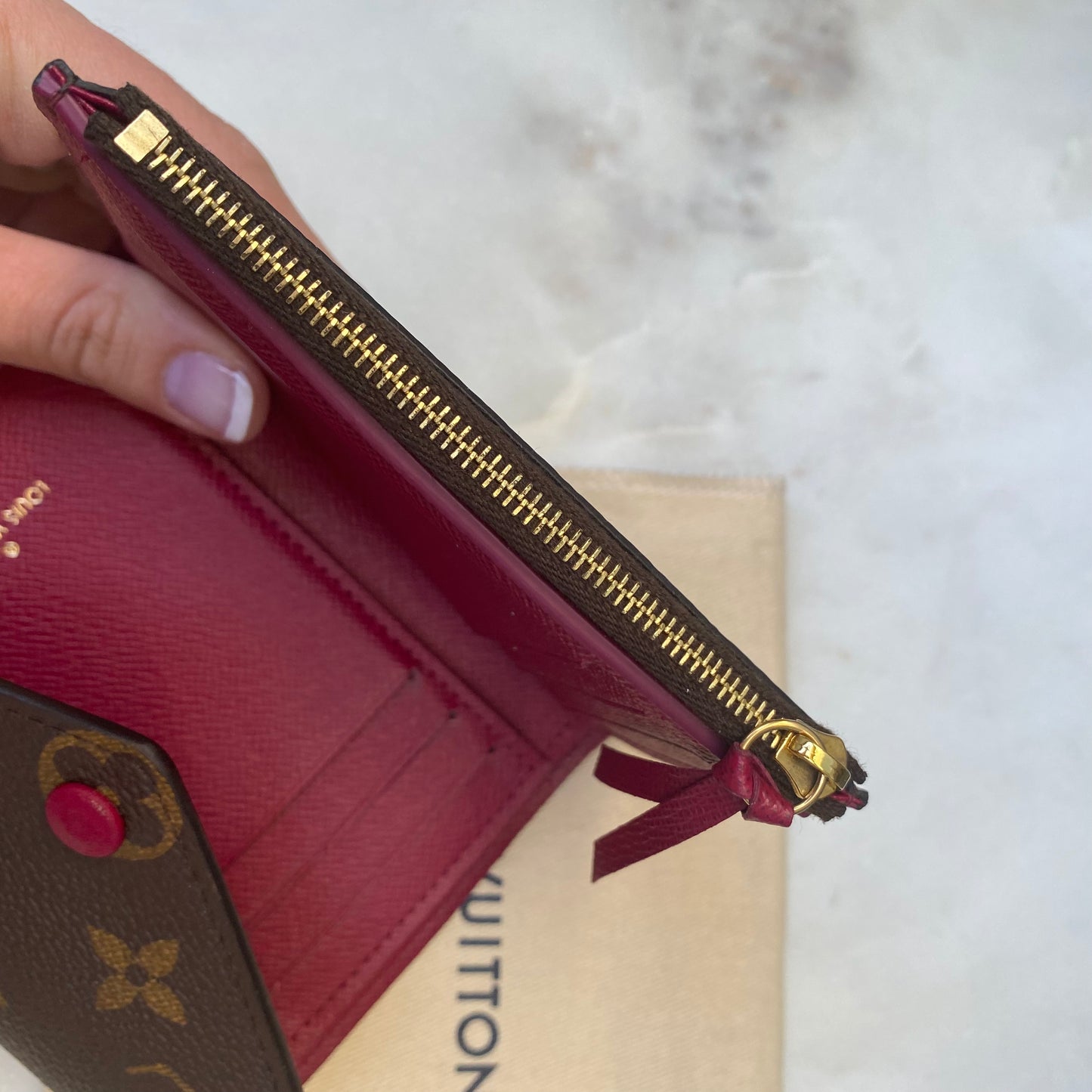 Louis Vuitton Victorine Monogram Wallet