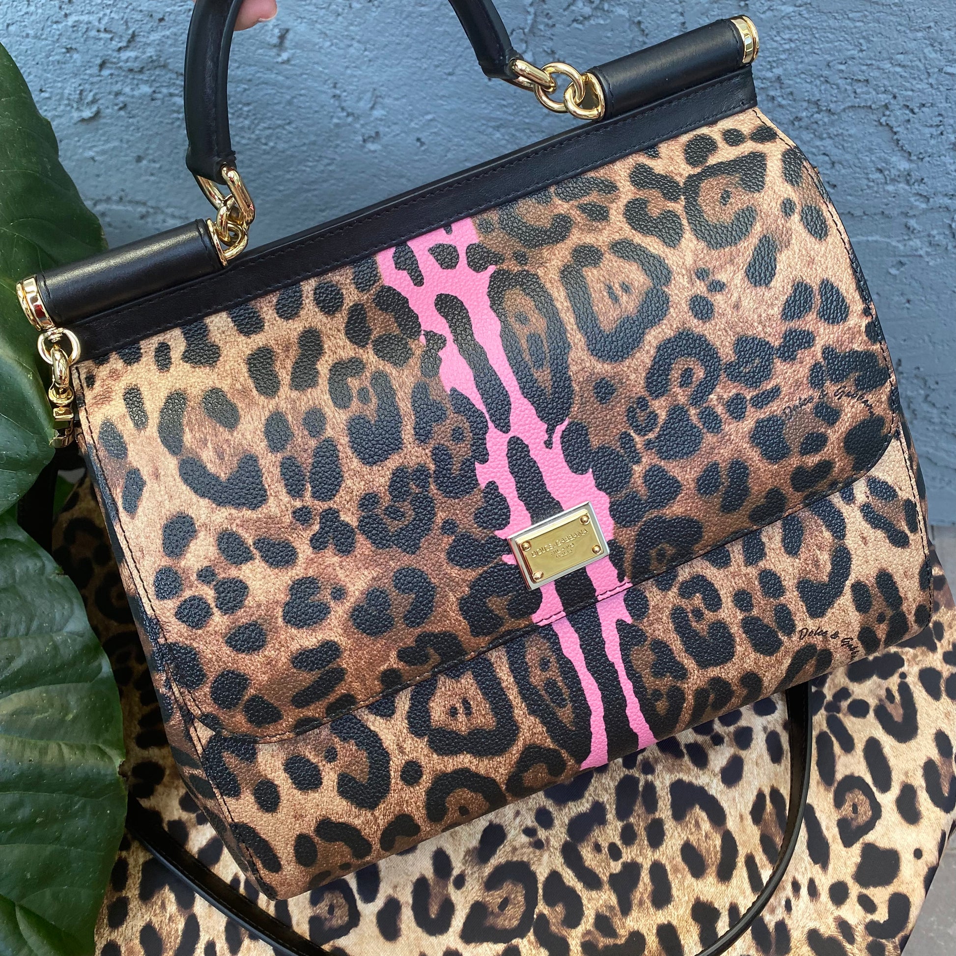 Dolce & Gabbana Leopard Limited Edition Miss Sicily Bag – The Foxy