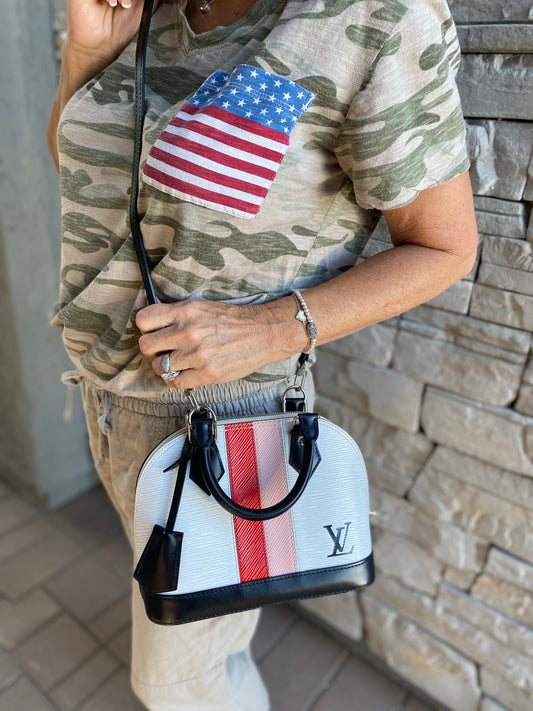 Louis Vuitton Epi Stripe Alma BB