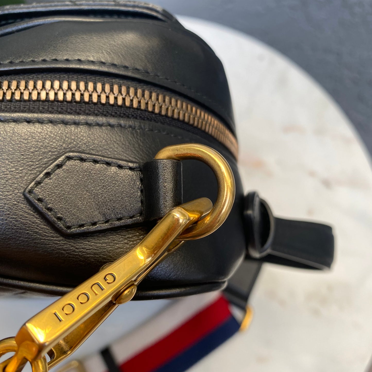 Gucci Marmont Matelasse GG Sylvie Top Handle Crossbody