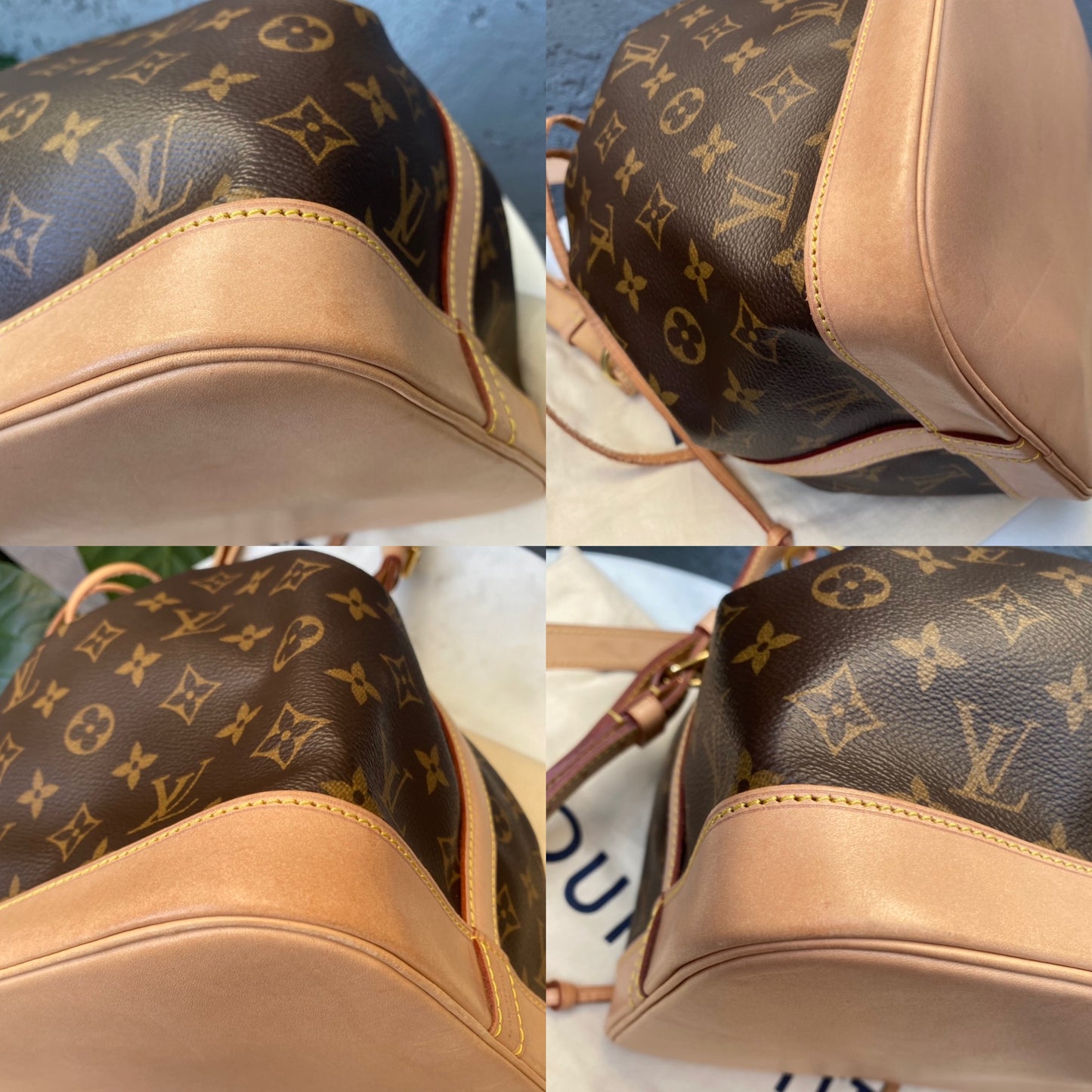 Louis Vuitton Petit Noe Monogram Bucket Bag