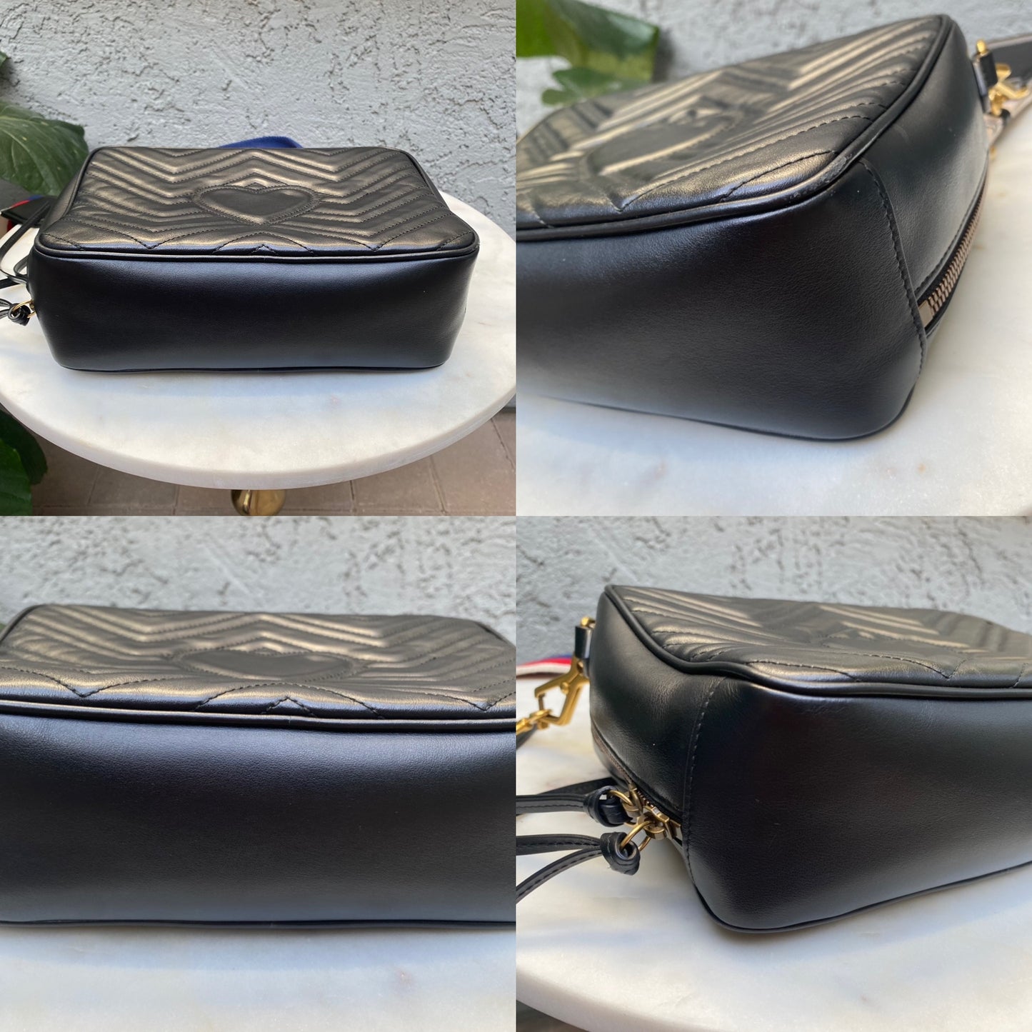 Gucci Marmont Matelasse GG Sylvie Top Handle Crossbody
