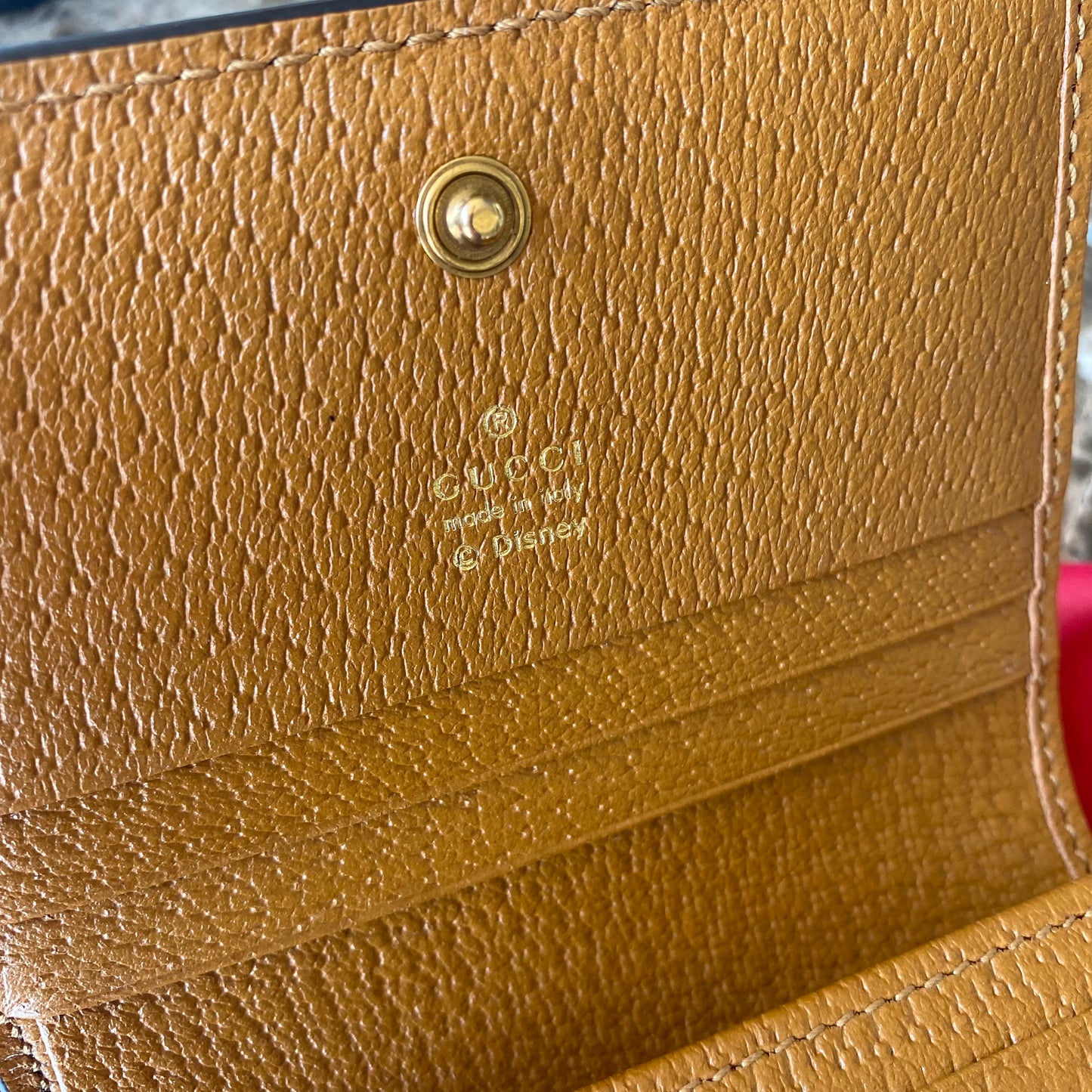 Gucci Micro GG x Disney Compact Wallet