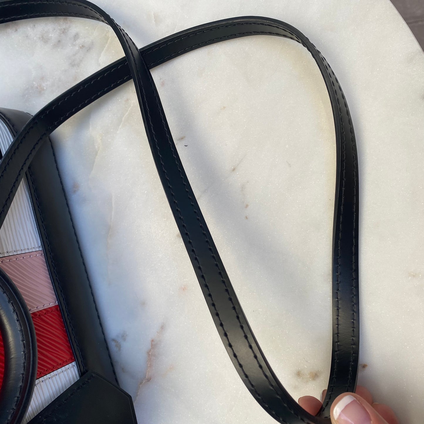Louis Vuitton Epi Stripe Alma BB