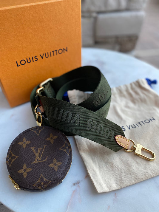Louis Vuitton Monogram Multi-Pochette Accessoires Bandouliere Strap & Coin Pouch