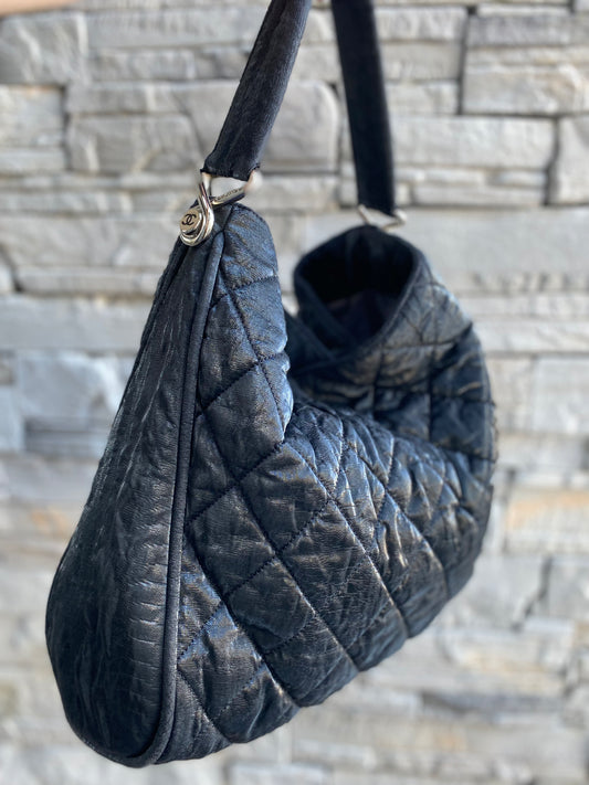 Chanel Le Marais Coated Canvas Hobo