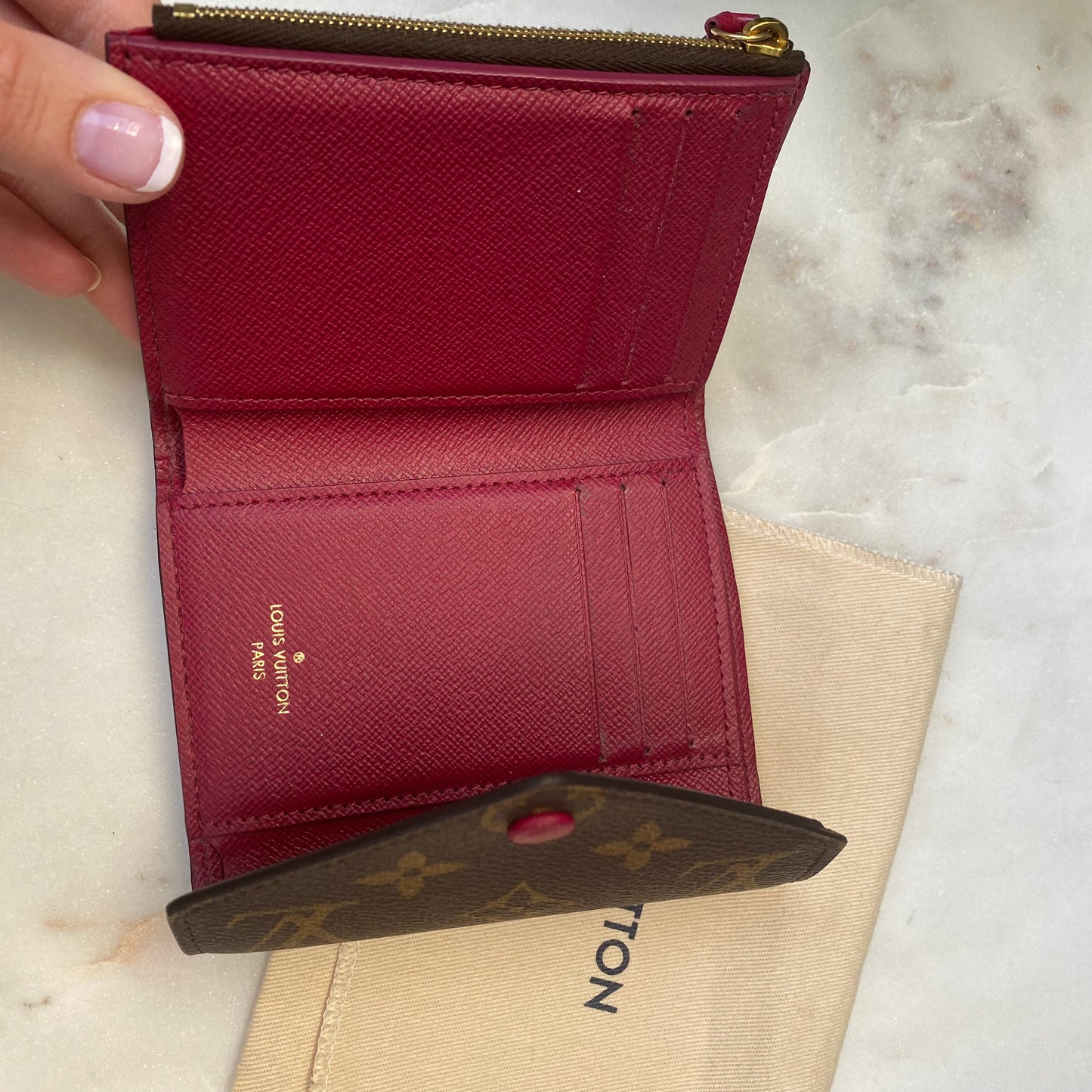Louis Vuitton Victorine Monogram Wallet