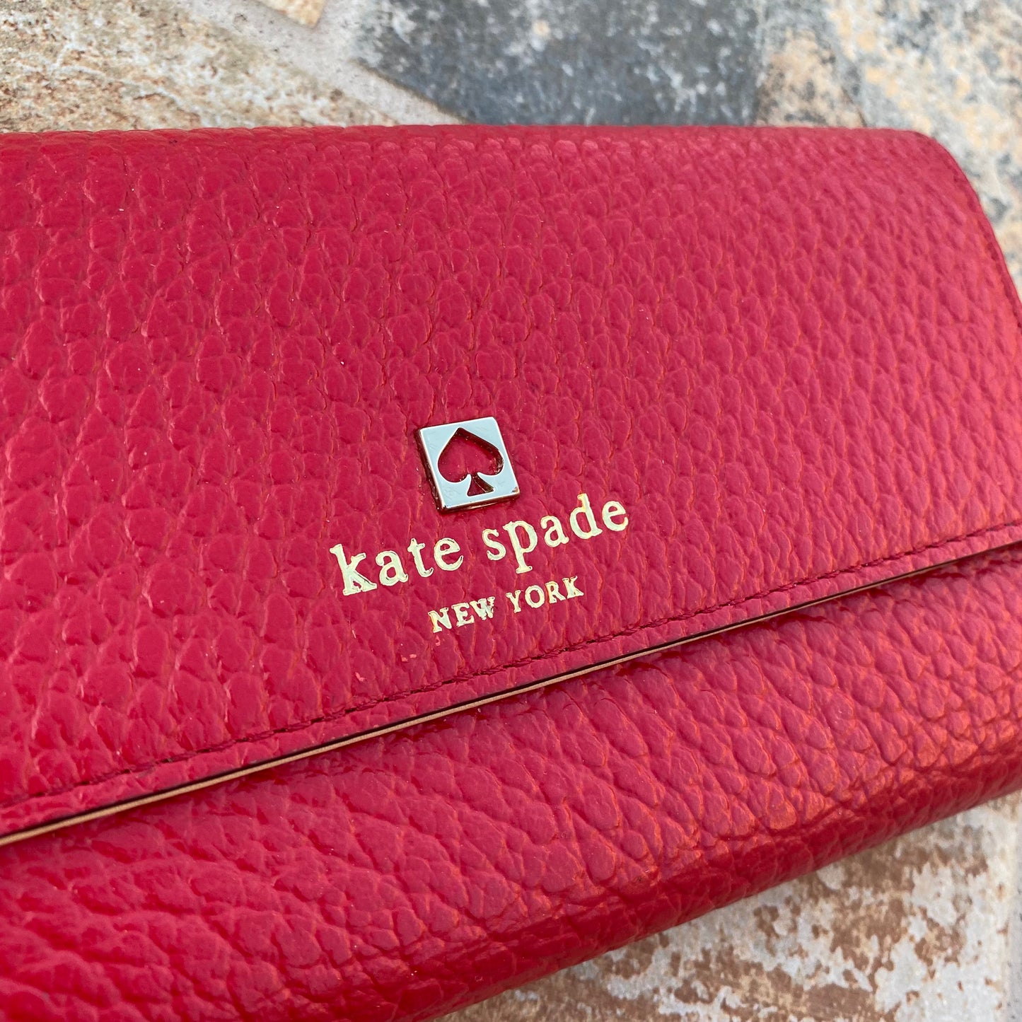 Kate Spade New York Pebbled Leather Continental Wallet