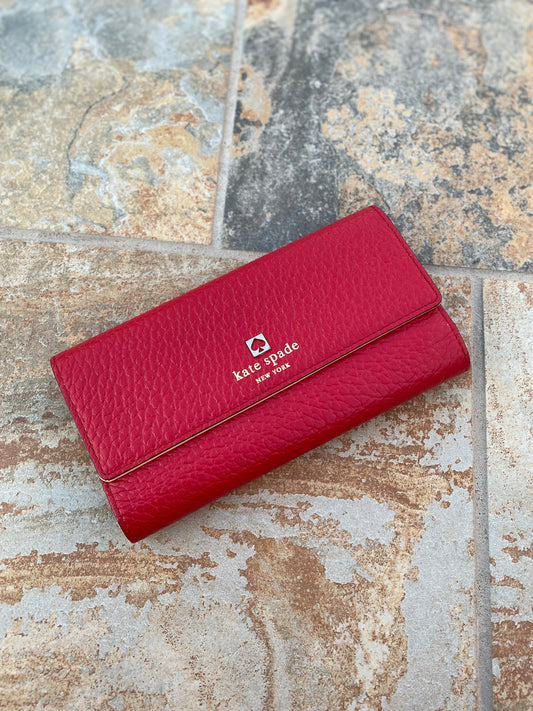 Kate Spade New York Pebbled Leather Continental Wallet
