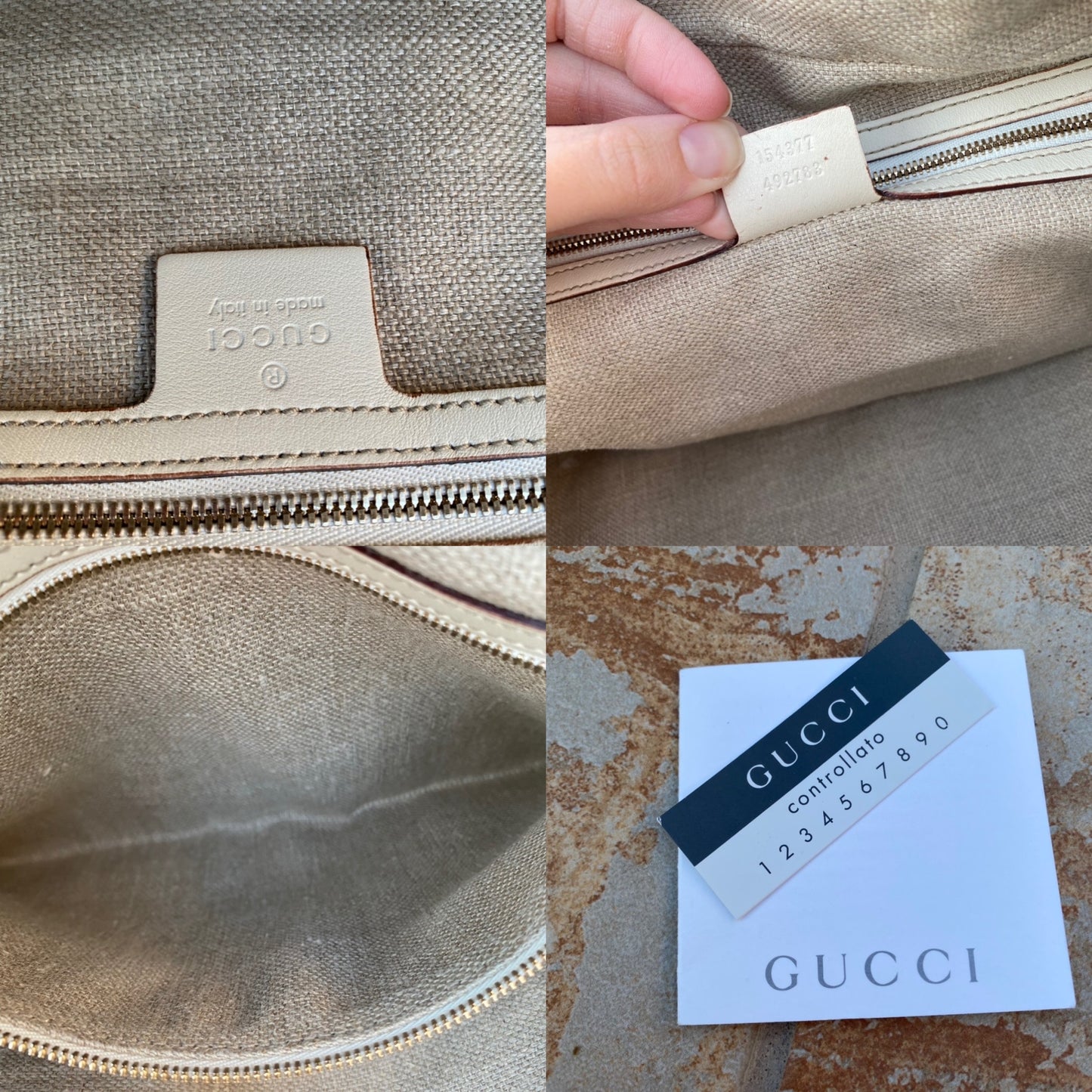 Gucci Bamboo Leather Vintage Boston Satchel